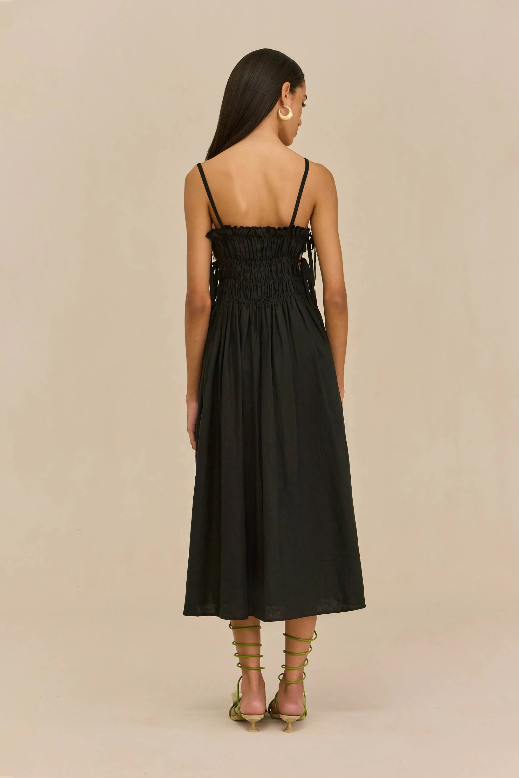LOLA DRESS - BLACK - Image 6