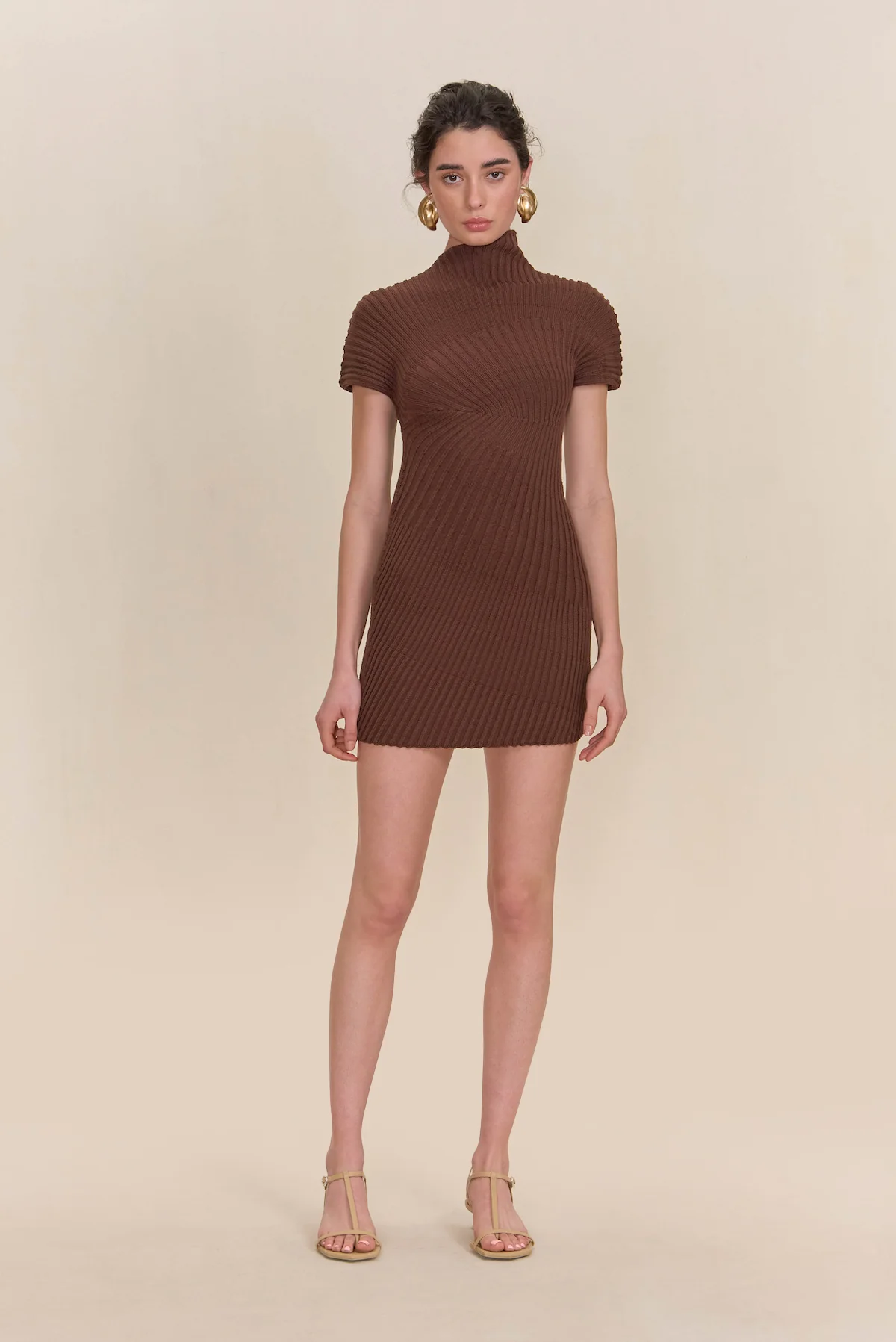 LUKA KNIT DRESS - JAVA - Image 2