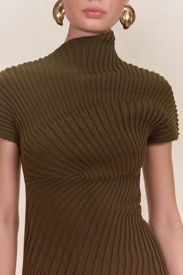LUKA KNIT DRESS - NYMPH - Image 3