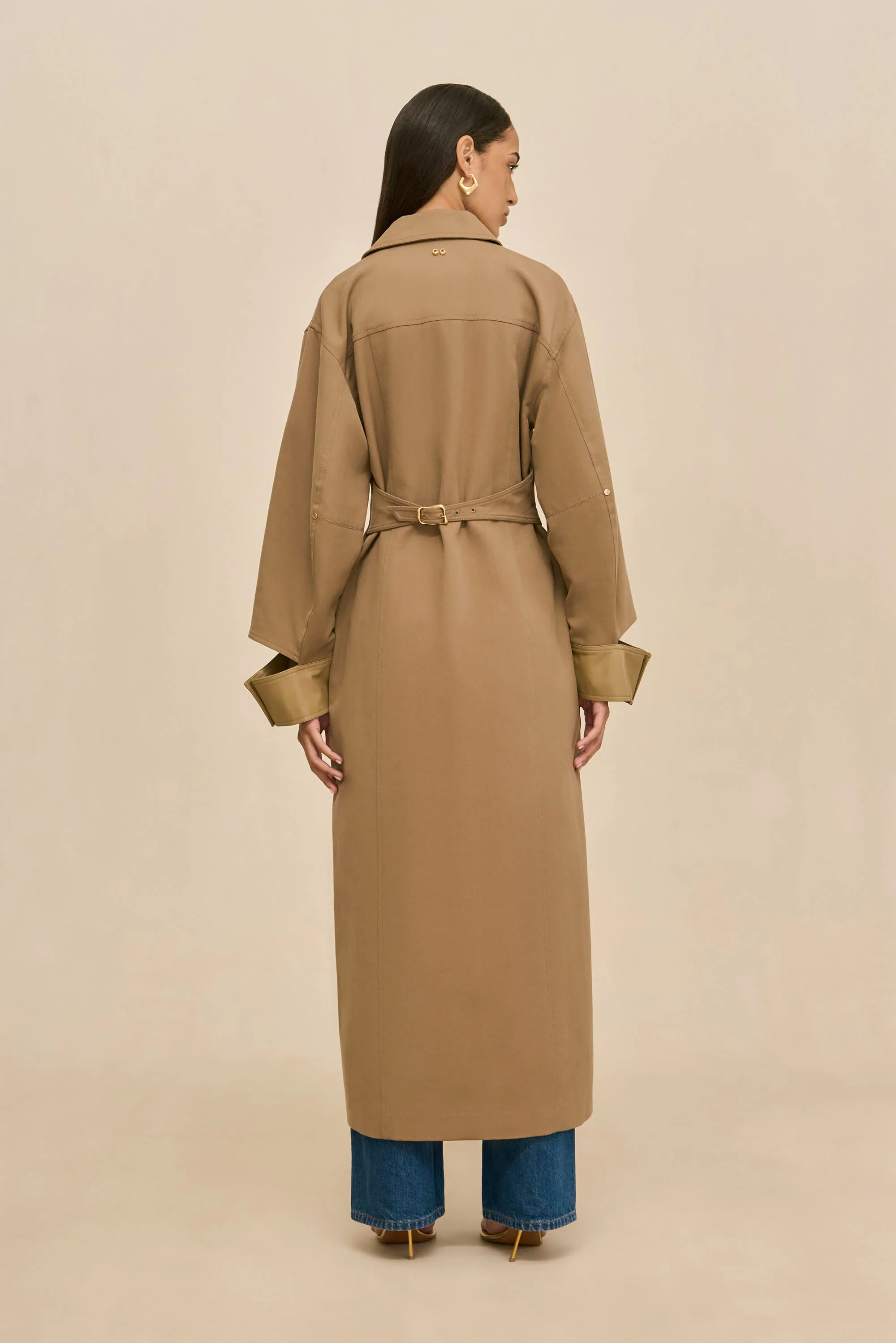 MAGDALENA TRENCH COAT - SESAME - Image 6