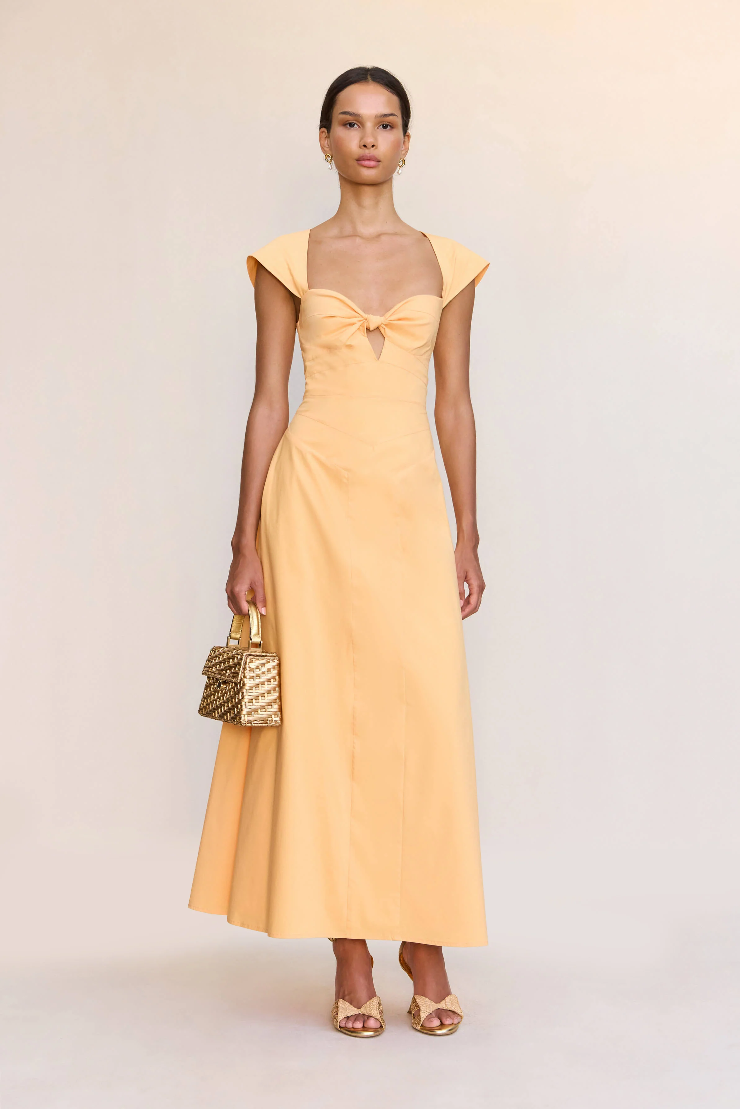 MAGNOLIA DRESS - KUMQUAT