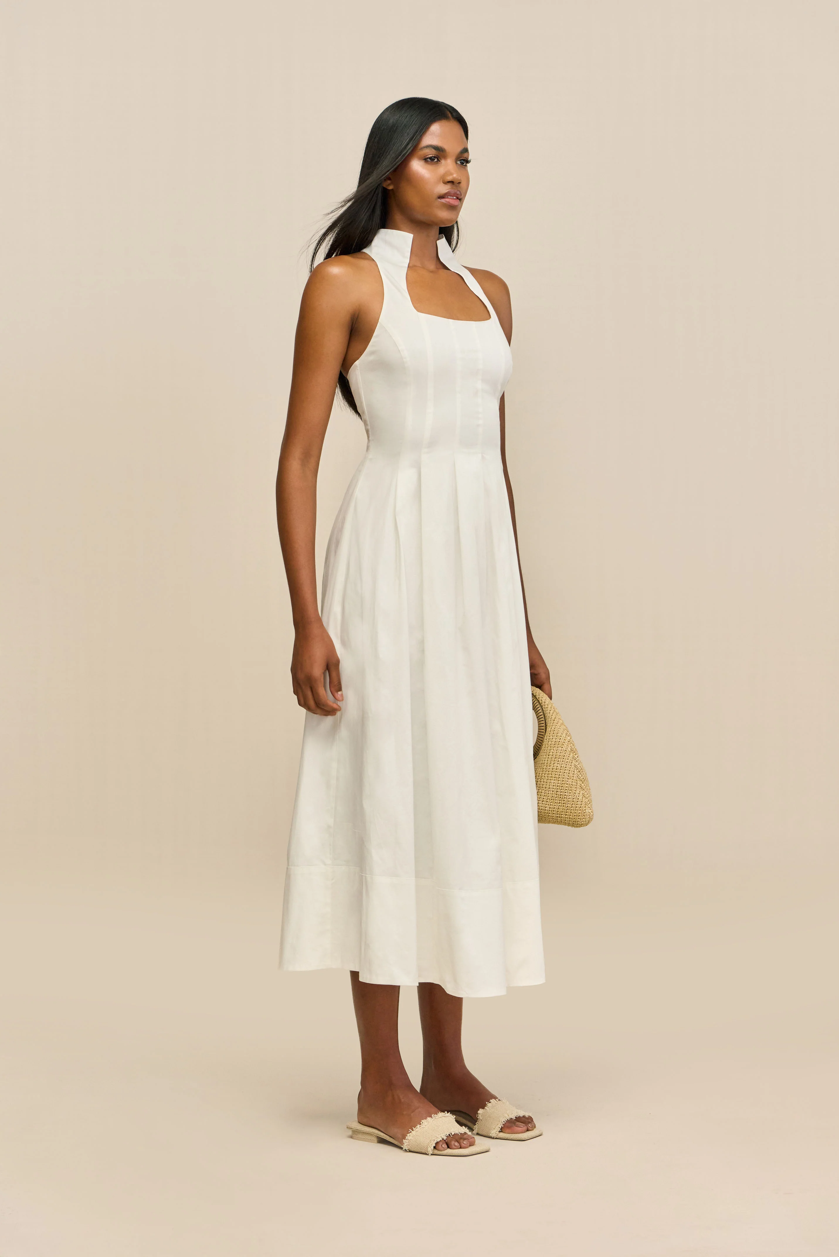MALIYA DRESS - OFF WHITE - Image 3