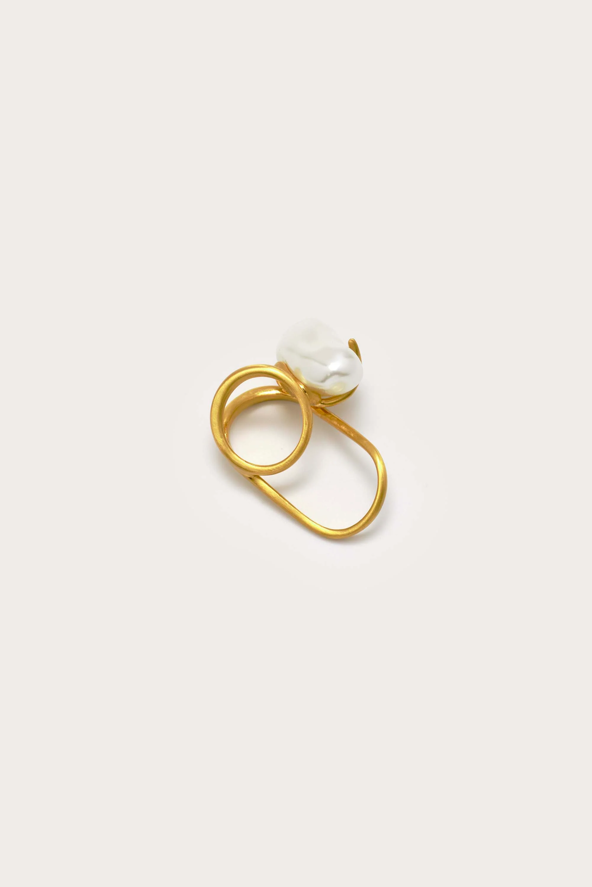 MARAIS RING - BRUSHED BRASS - Image 3
