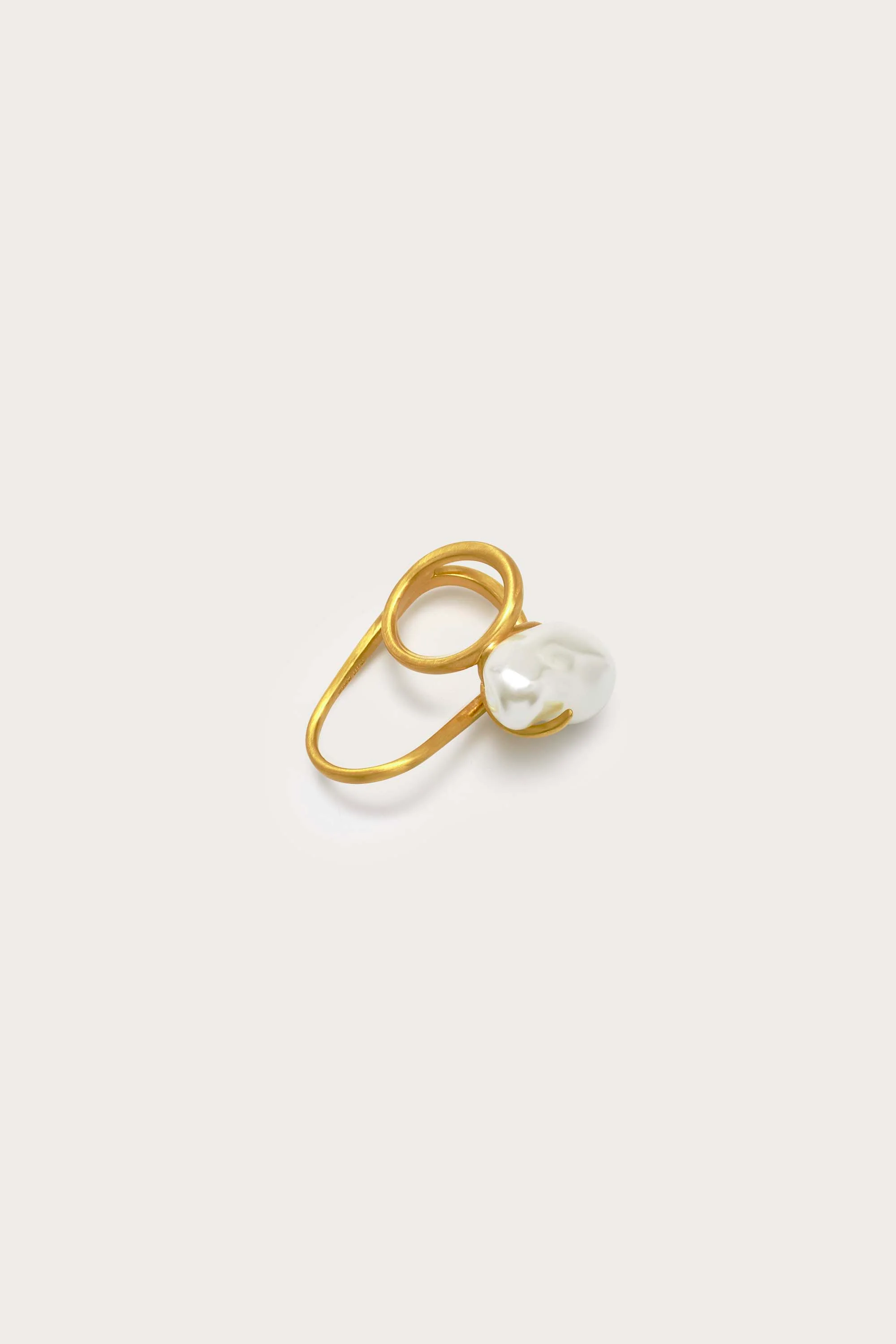 MARAIS RING - BRUSHED BRASS - Image 4