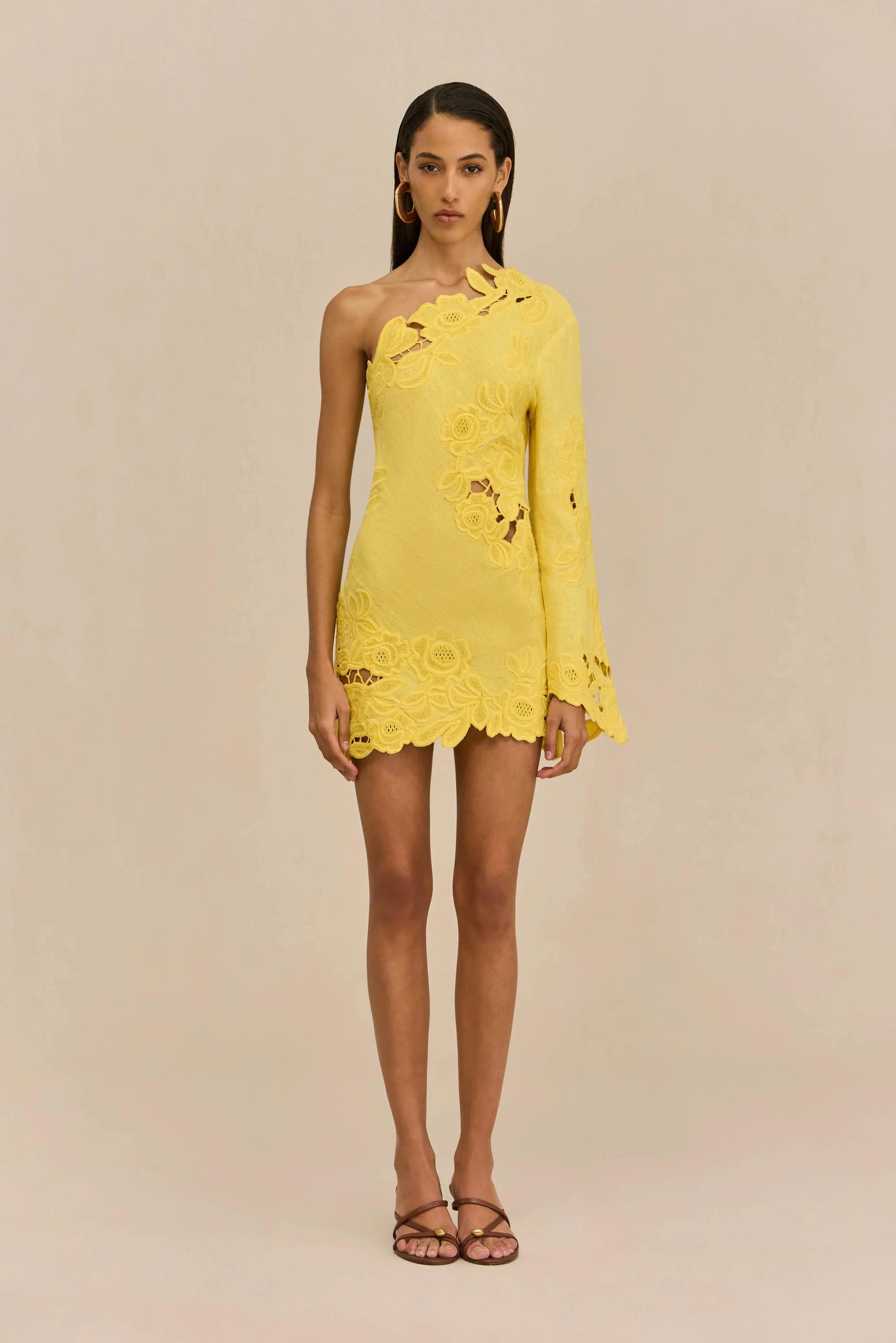 MARLENA DRESS - CANARY - Image 4