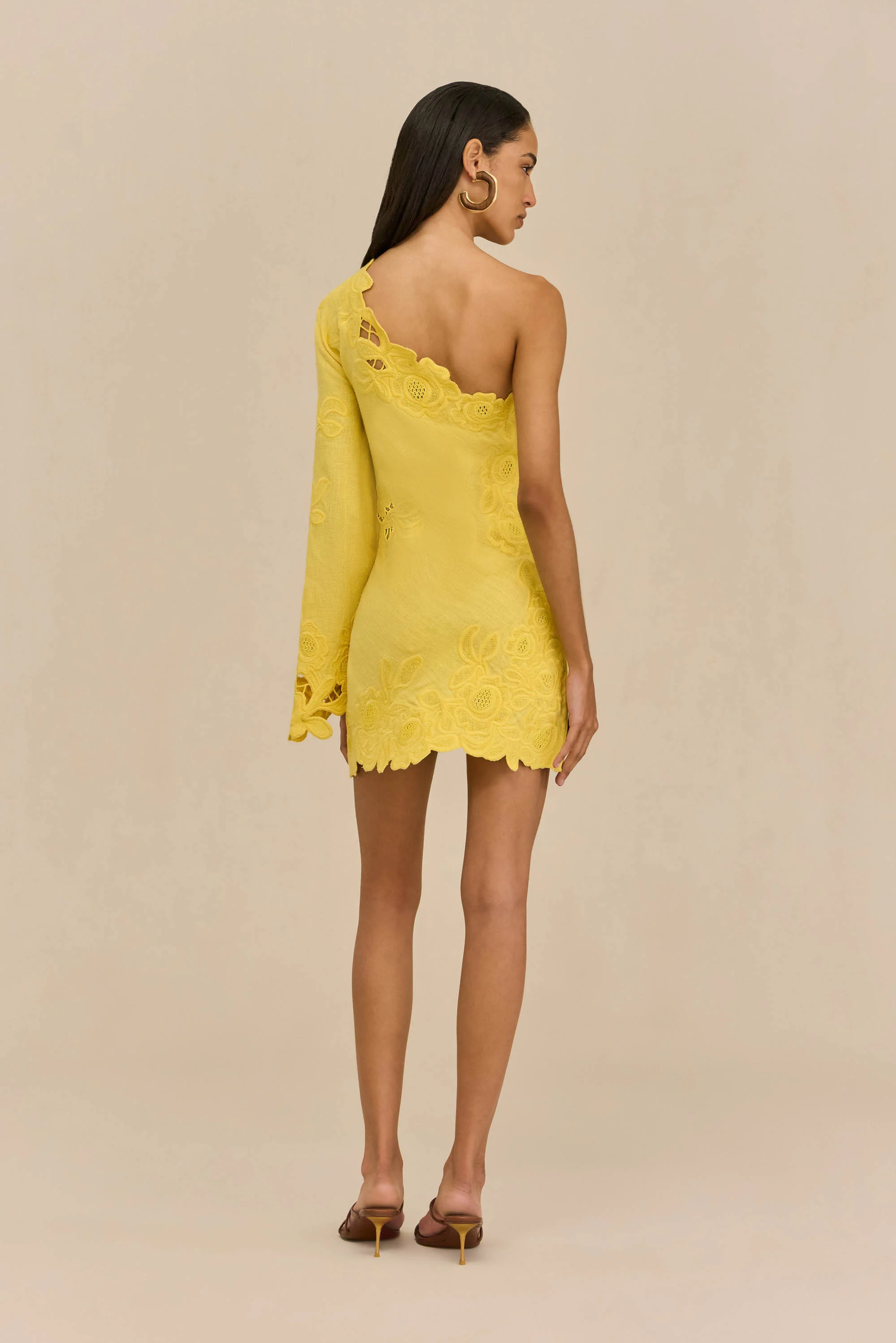 MARLENA DRESS - CANARY - Image 7