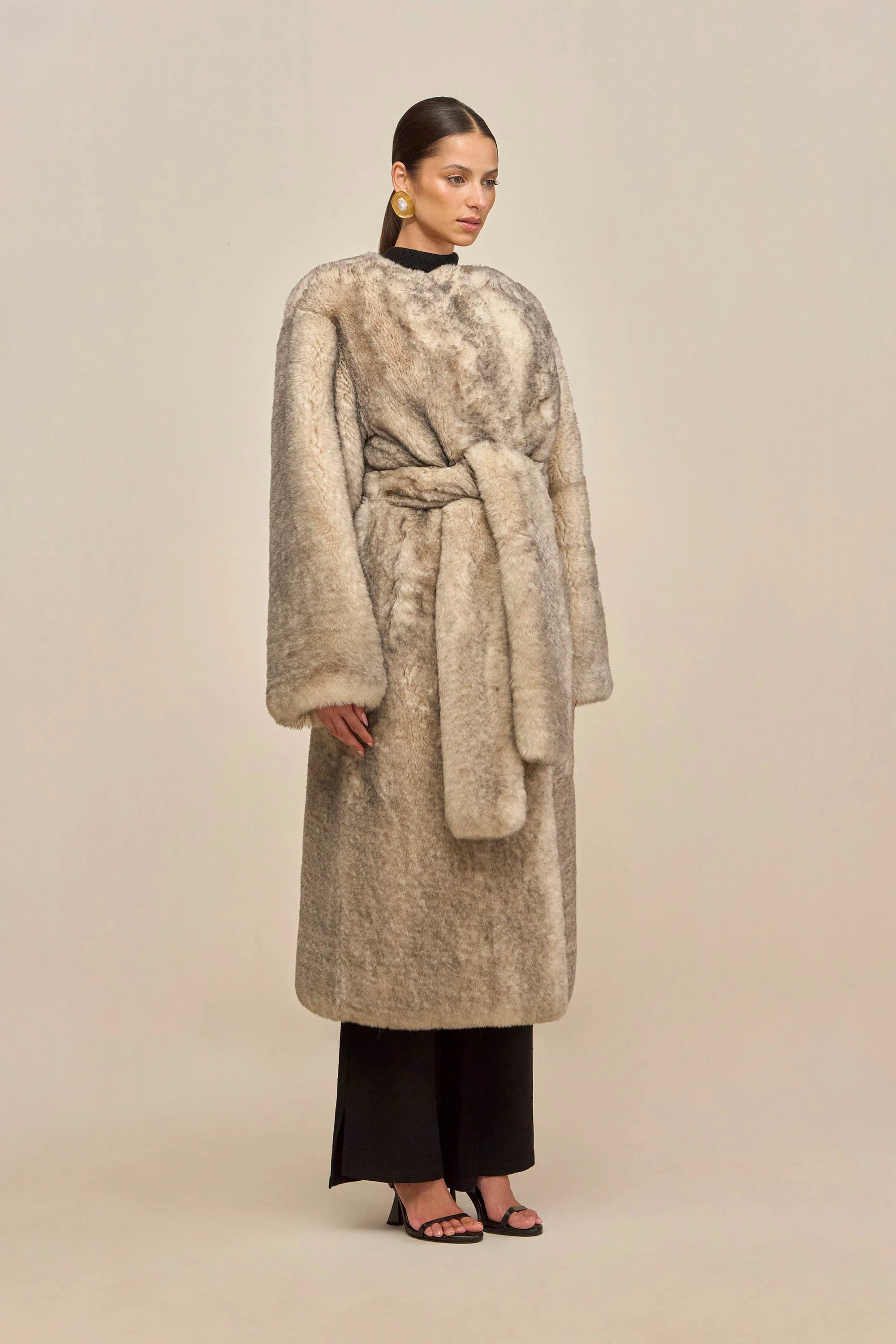 MARTINA COAT - FOG - Image 2