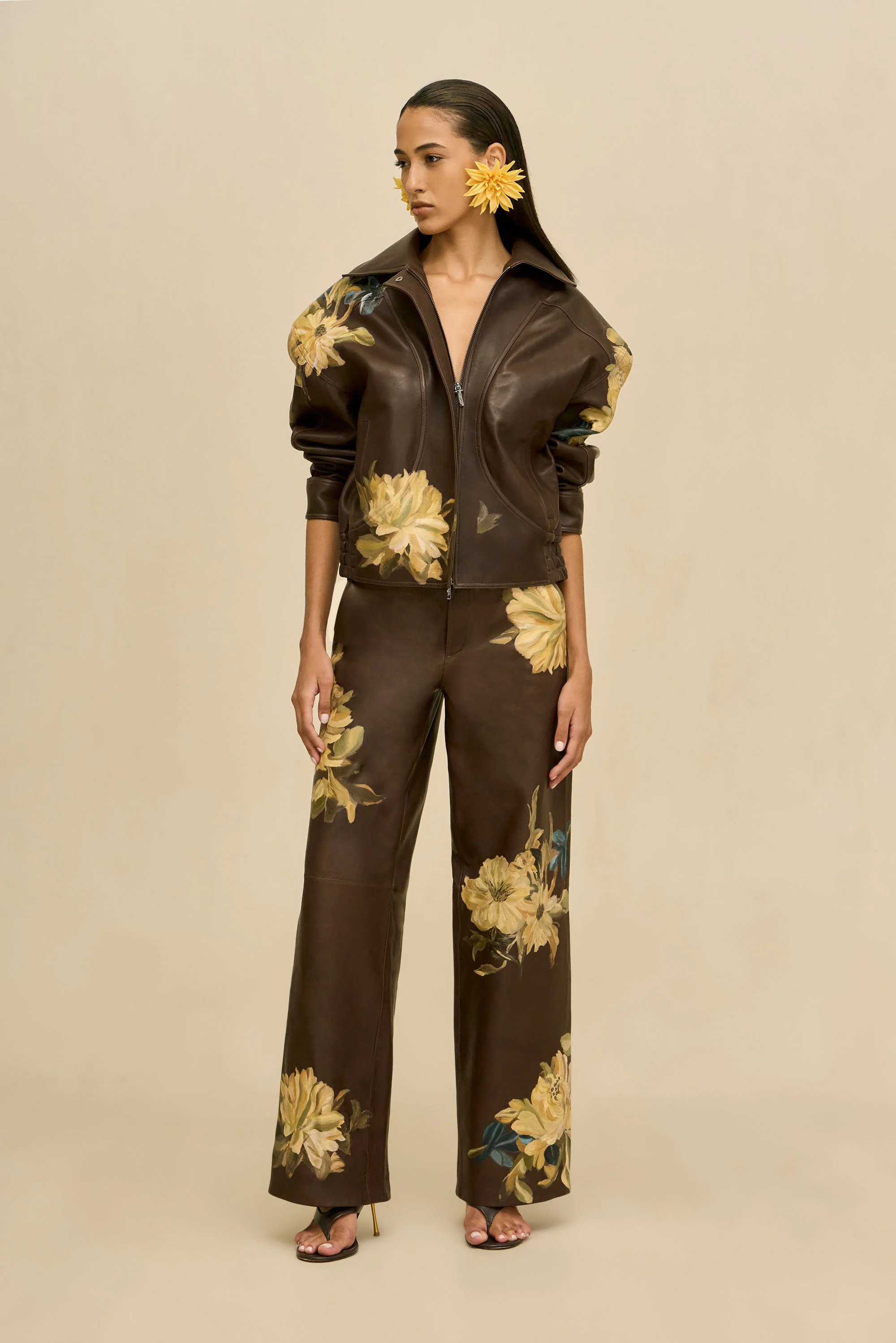 MATTHIEU LEATHER JACKET - LUWAK - Image 4