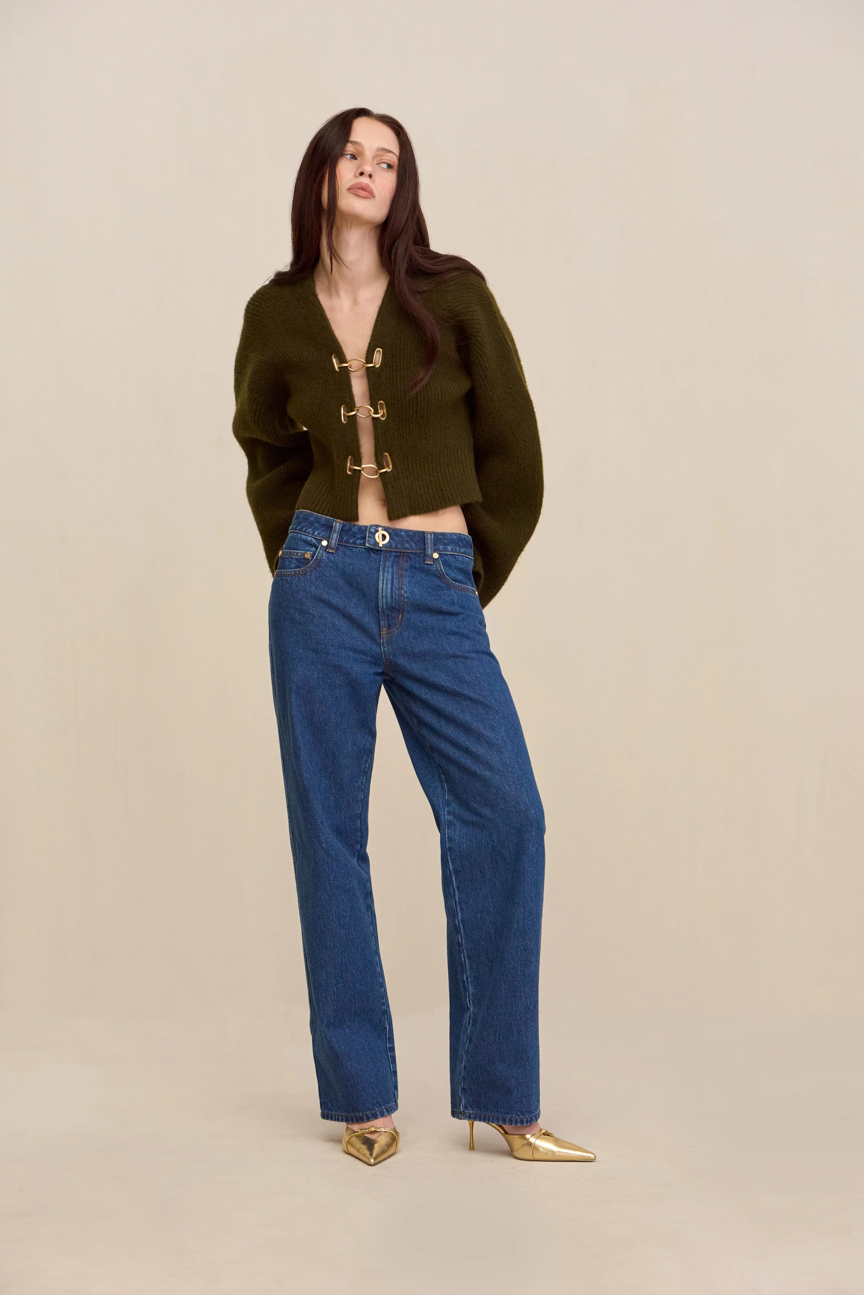 MAYALU CARDIGAN - DEEP ROSEMARY - Image 7