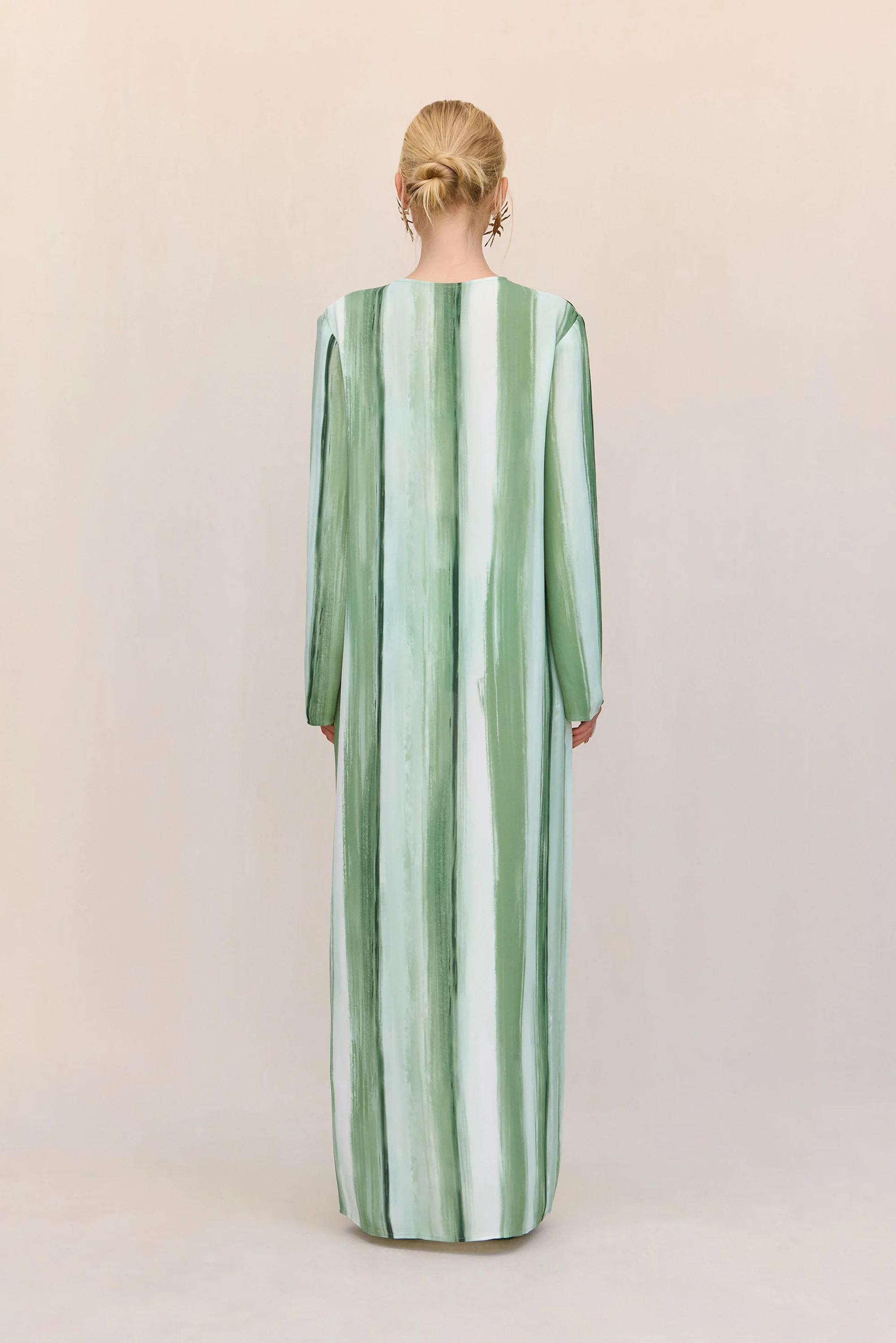 MENDEL DUSTER - CALLA LILY PAINTED STRIPE - Image 4