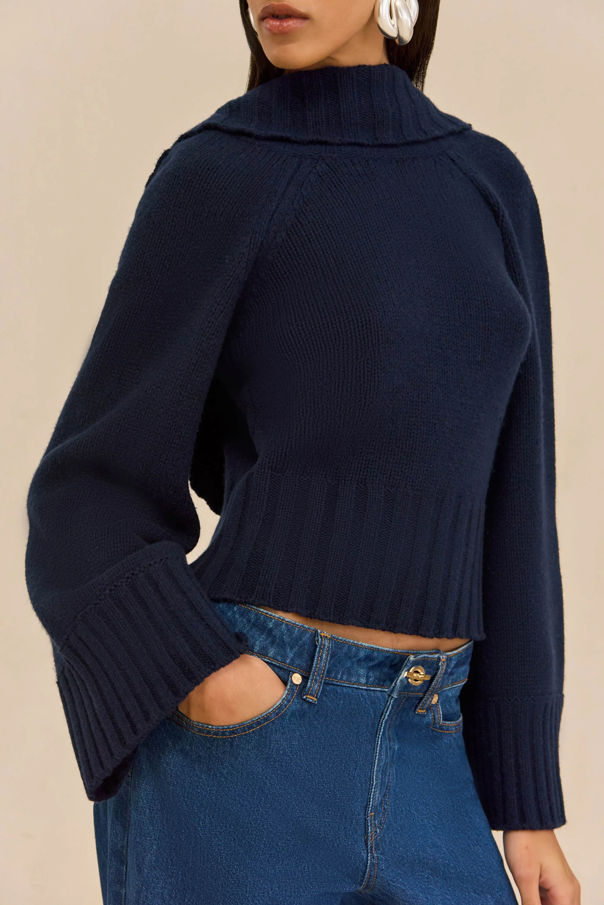 MILIKA SWEATER - DEEP LAKE - Image 3