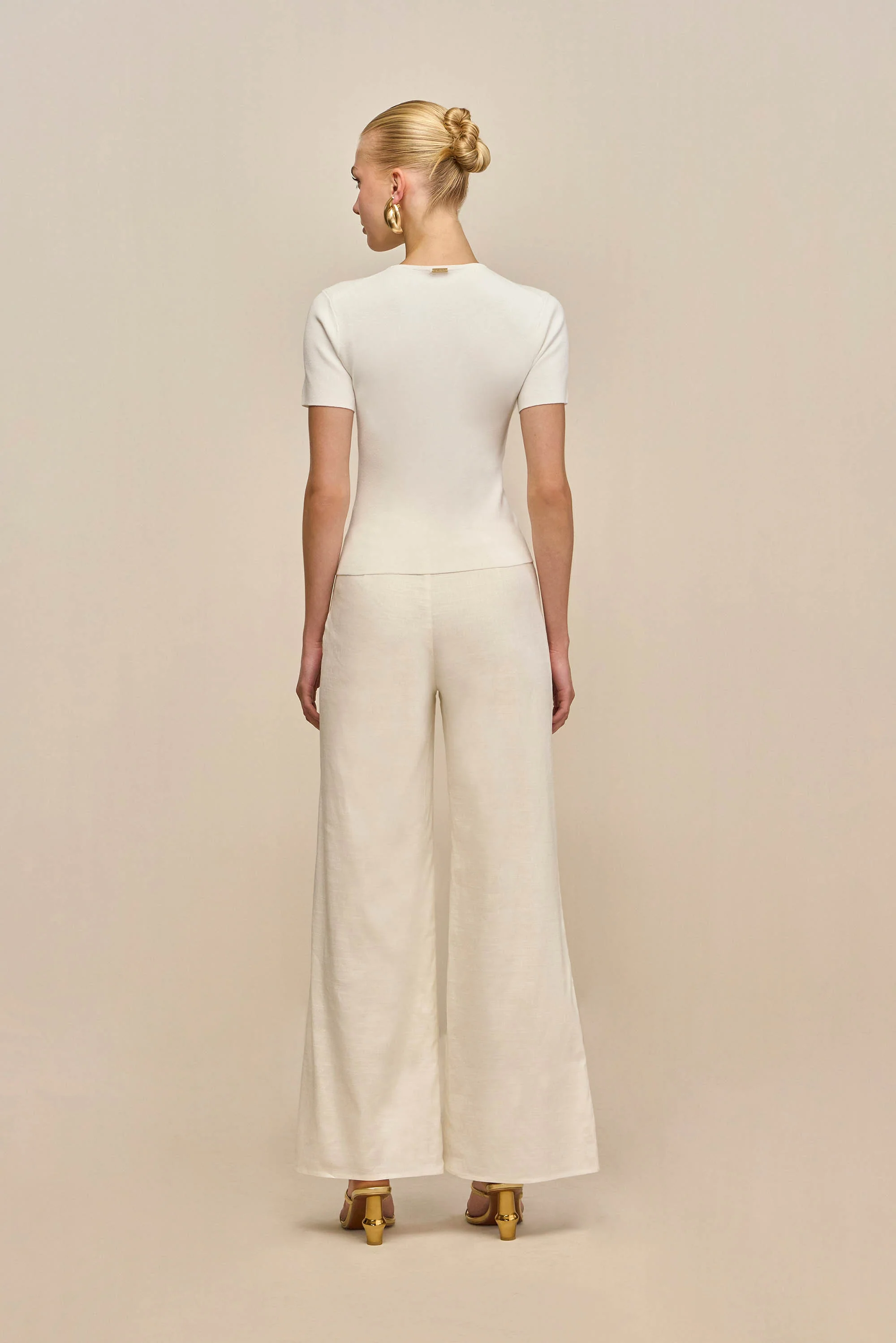 MILIOS KNIT TOP - OFF WHITE - Image 5