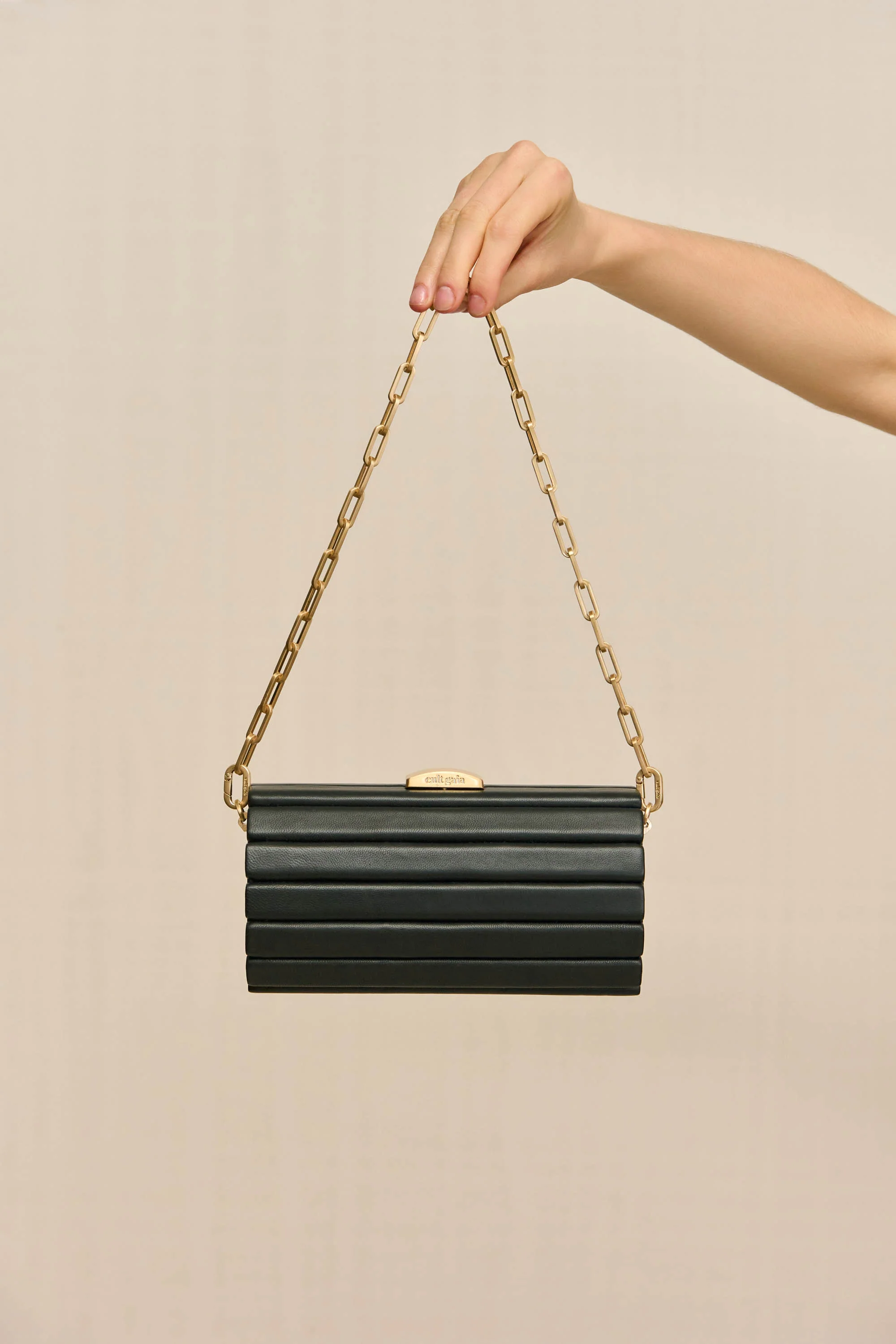 MINI ROLIE POLIE CLUTCH - BLACK - Image 2
