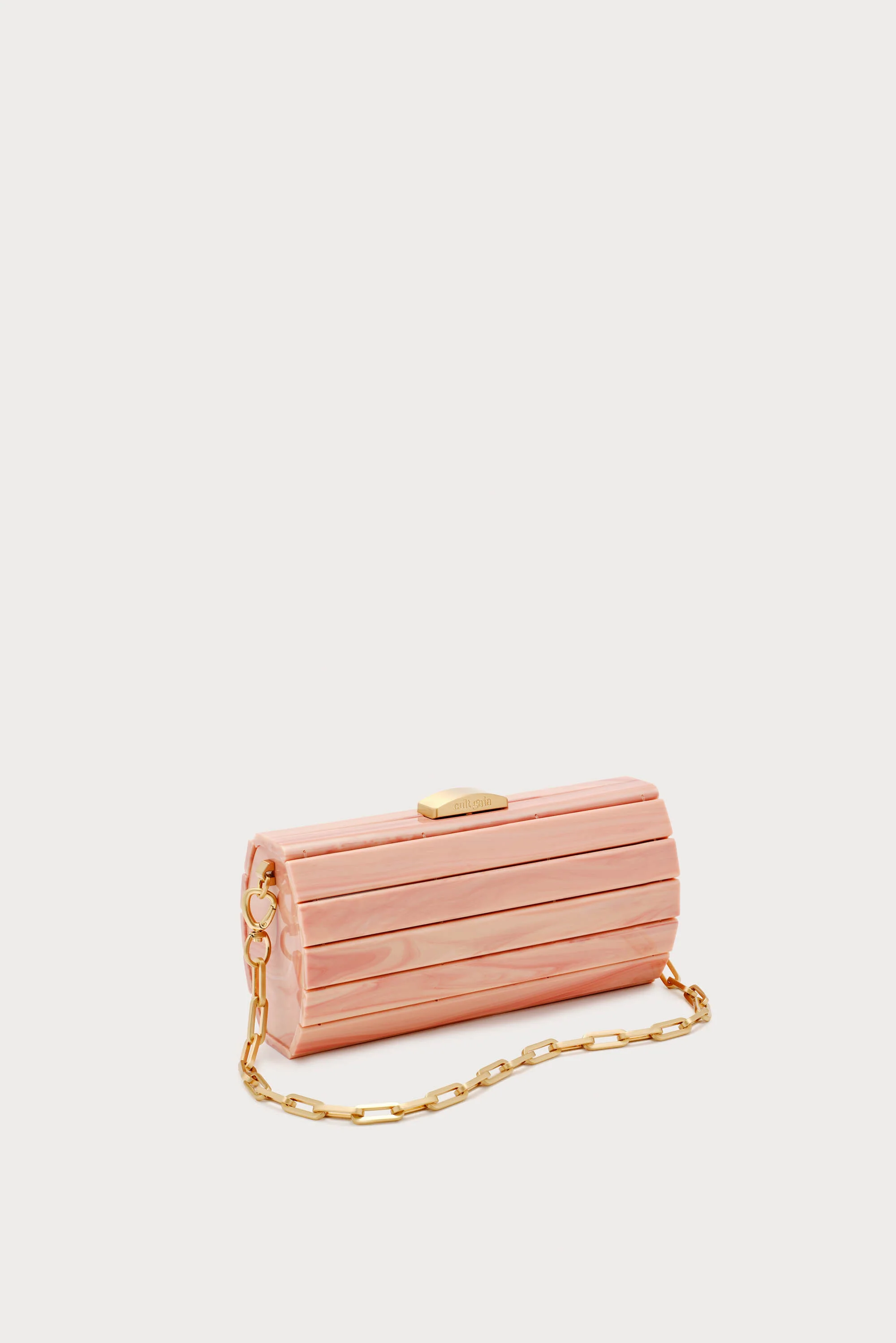 MINI ROLIE POLIE CLUTCH - ROSE WATER - Image 4