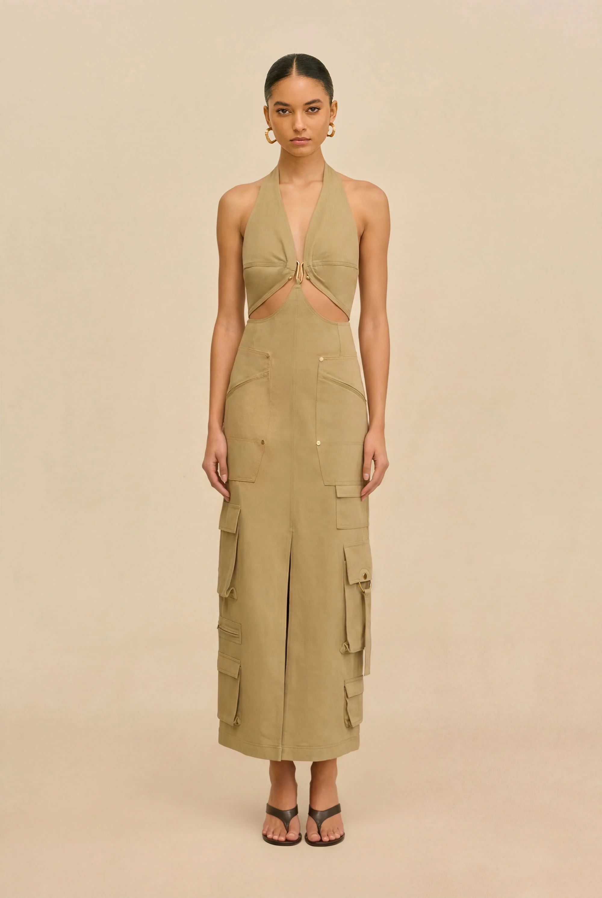 MISAKI DRESS - SESAME