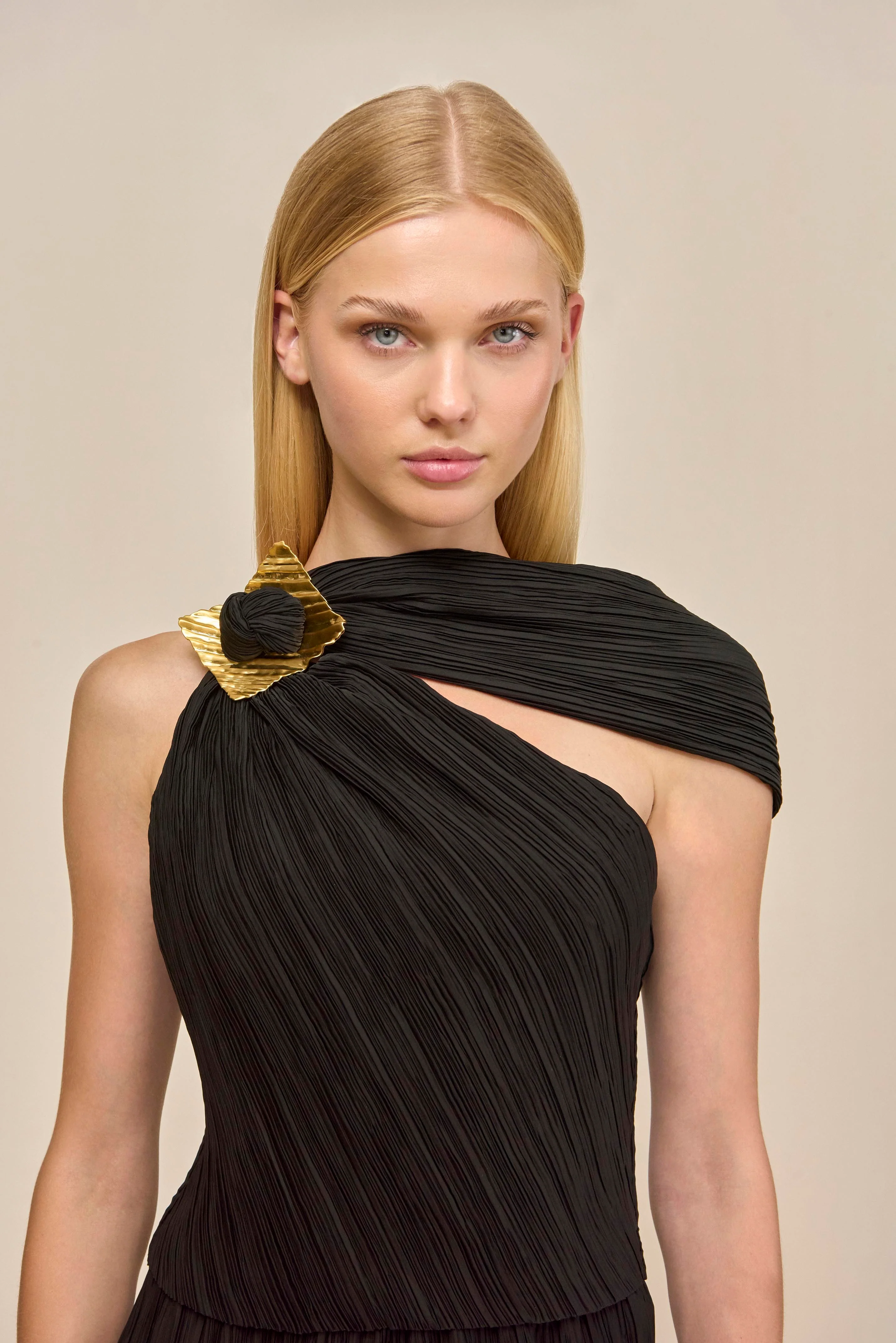 MOIRA TOP - BLACK