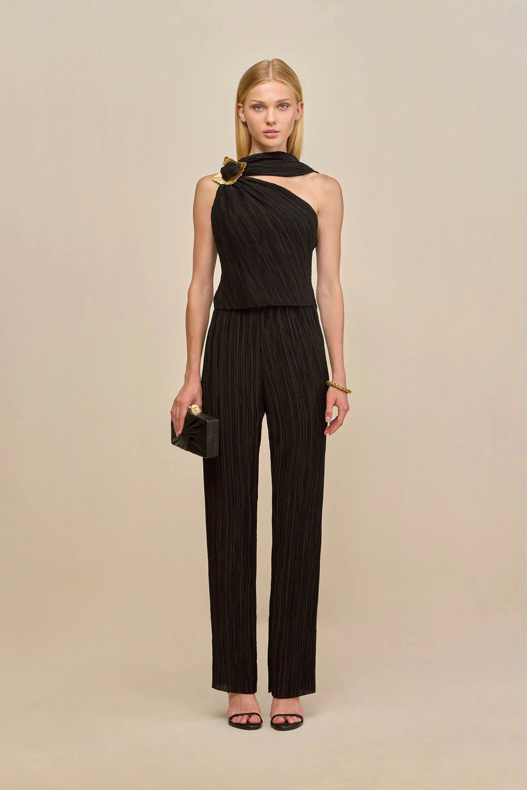 MOIRA TOP - BLACK - Image 2