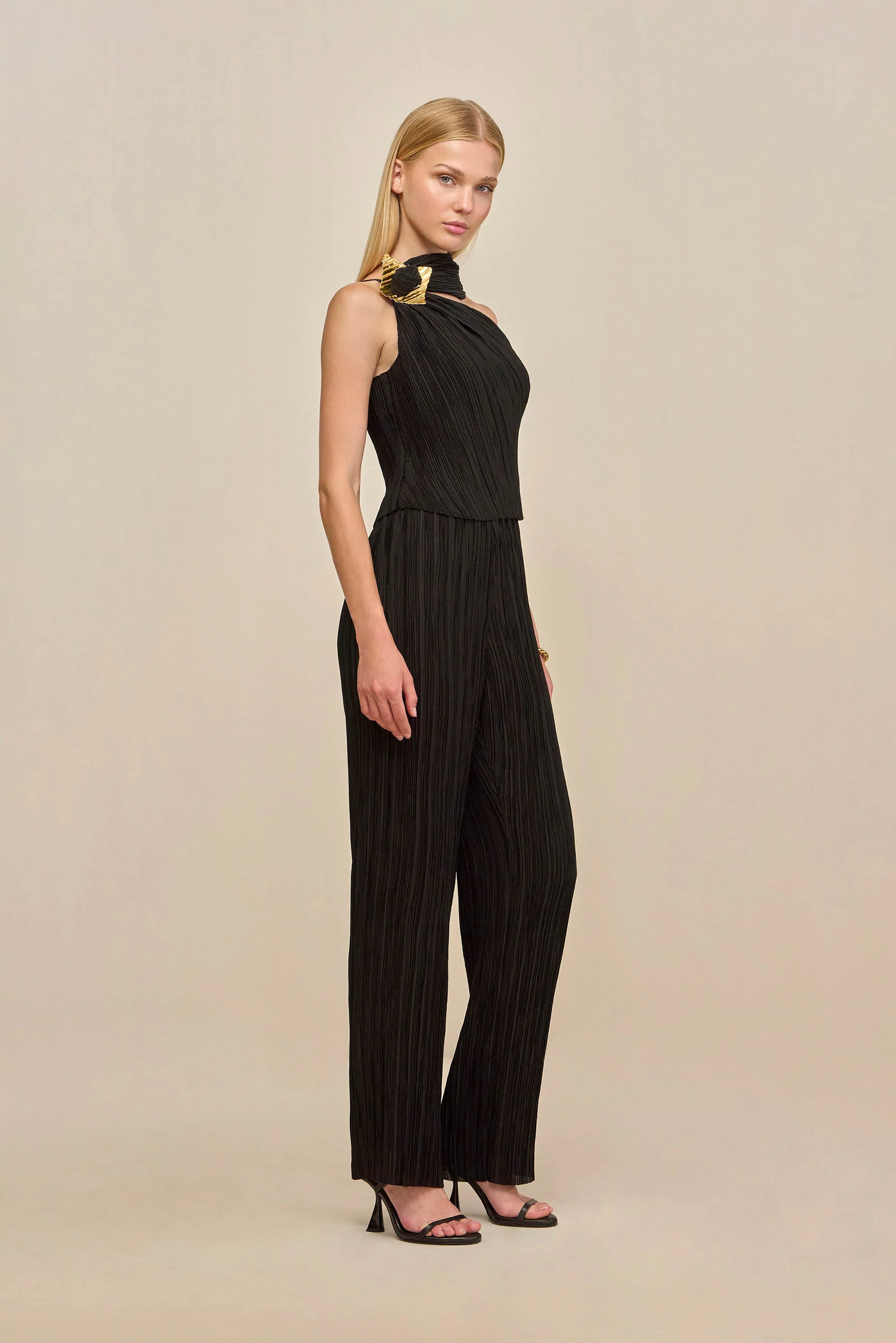 MOIRA TOP - BLACK - Image 4