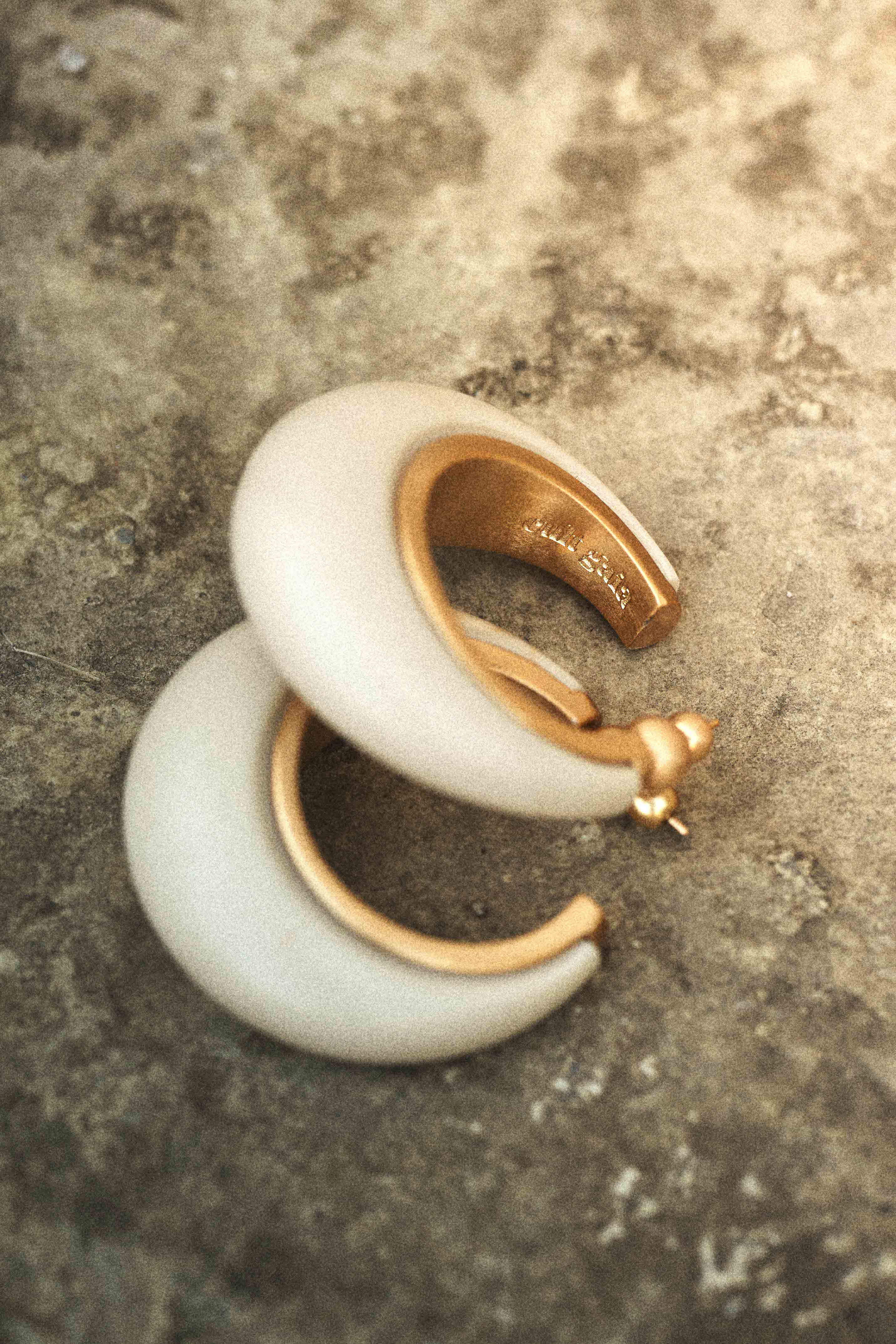 MONA EARRING - TRAVERTINE - Image 5