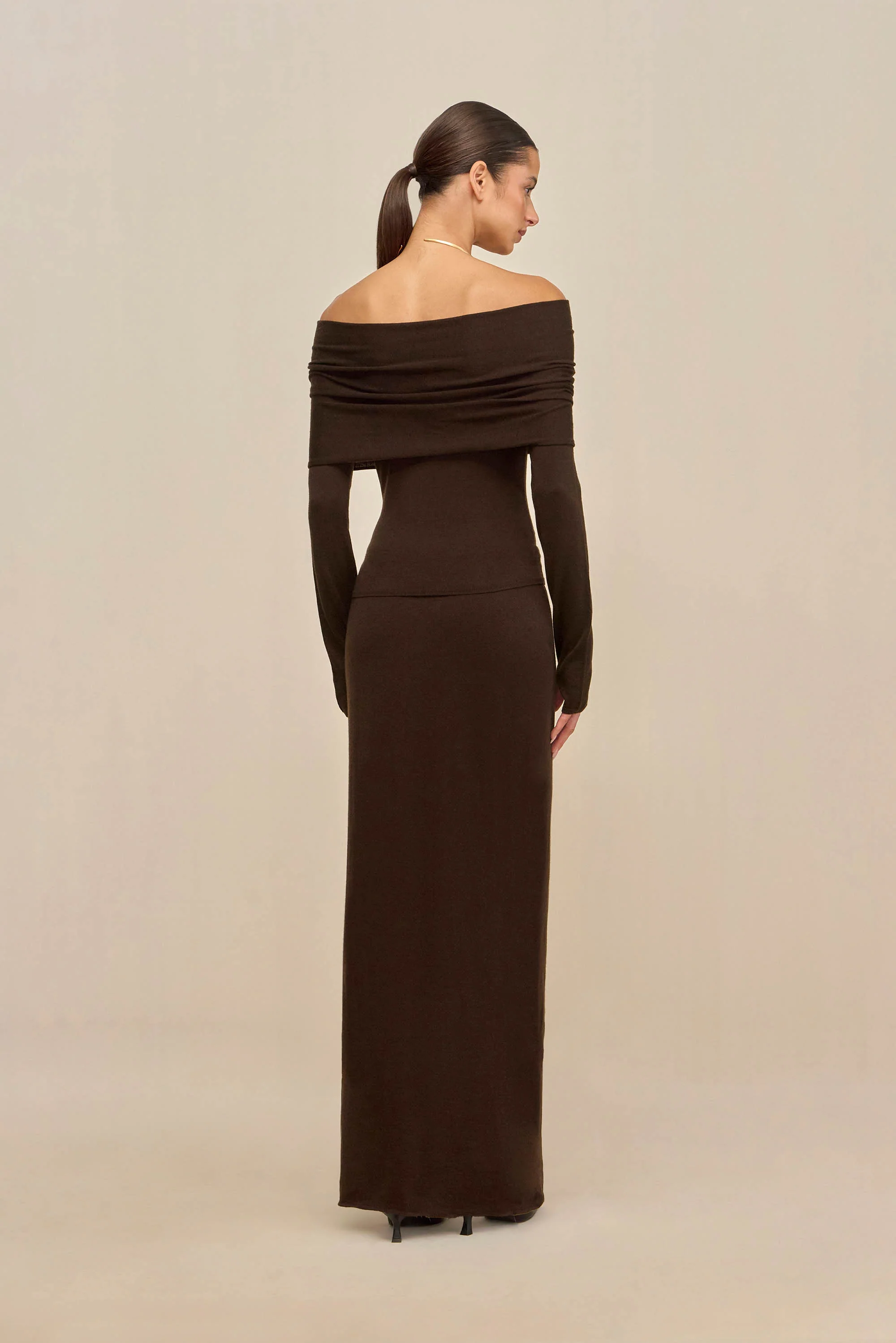 NADINE SKIRT - DARK JAVA - Image 5