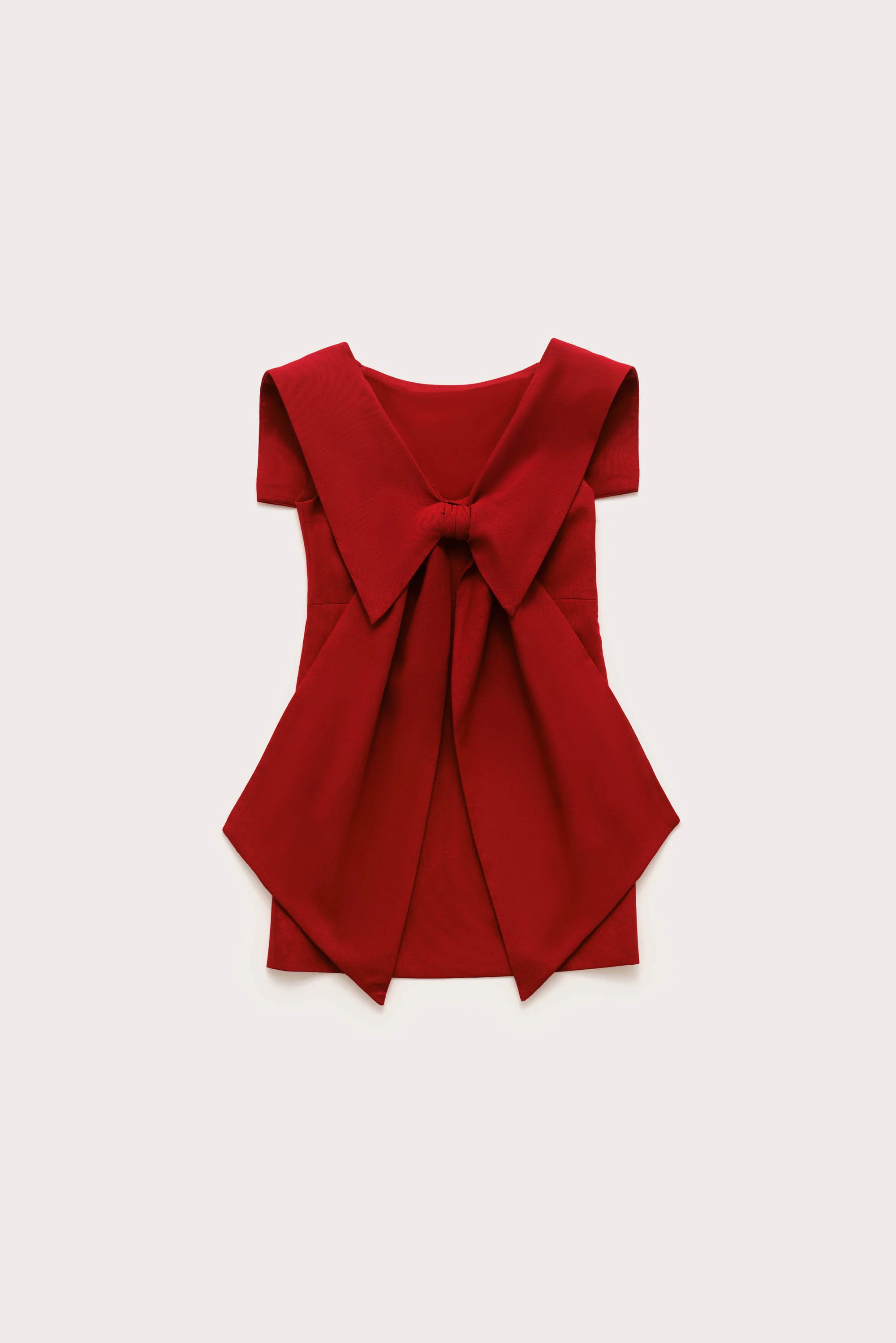 KIDS NADYA DRESS - MERLOT - Image 4