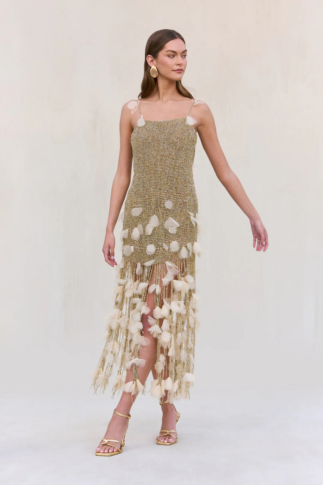 NASEEM DRESS - GOLD - Image 4