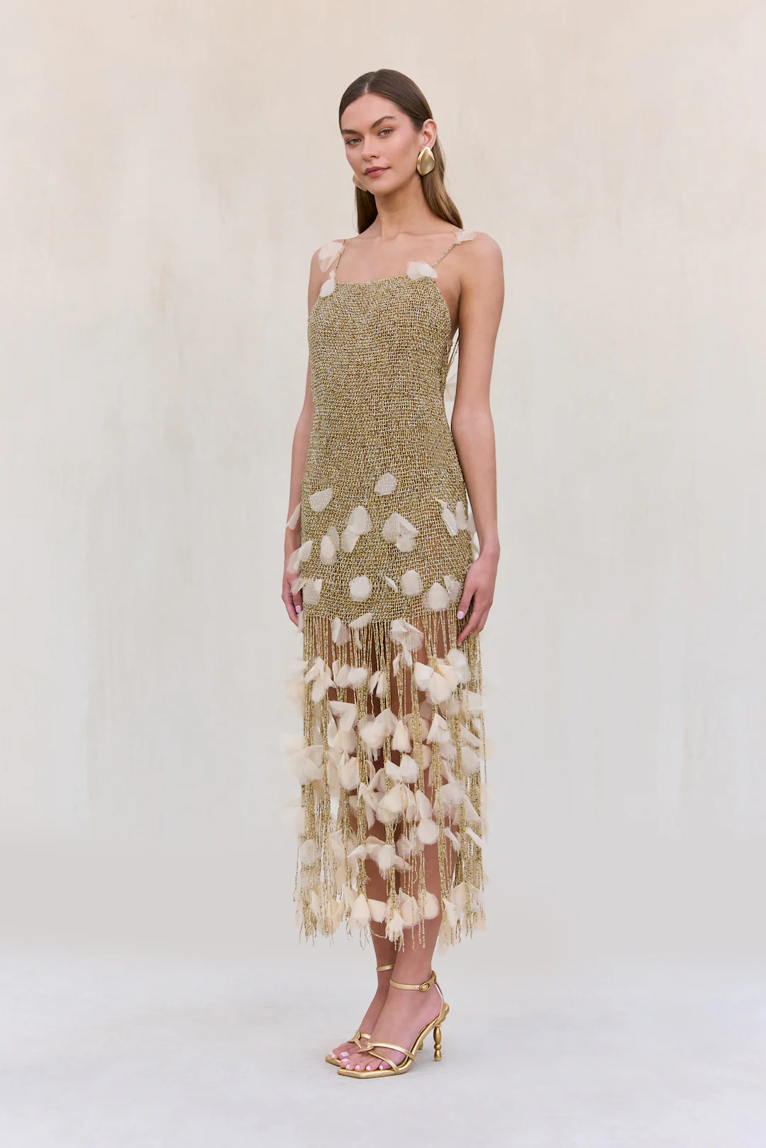 NASEEM DRESS - GOLD - Image 6