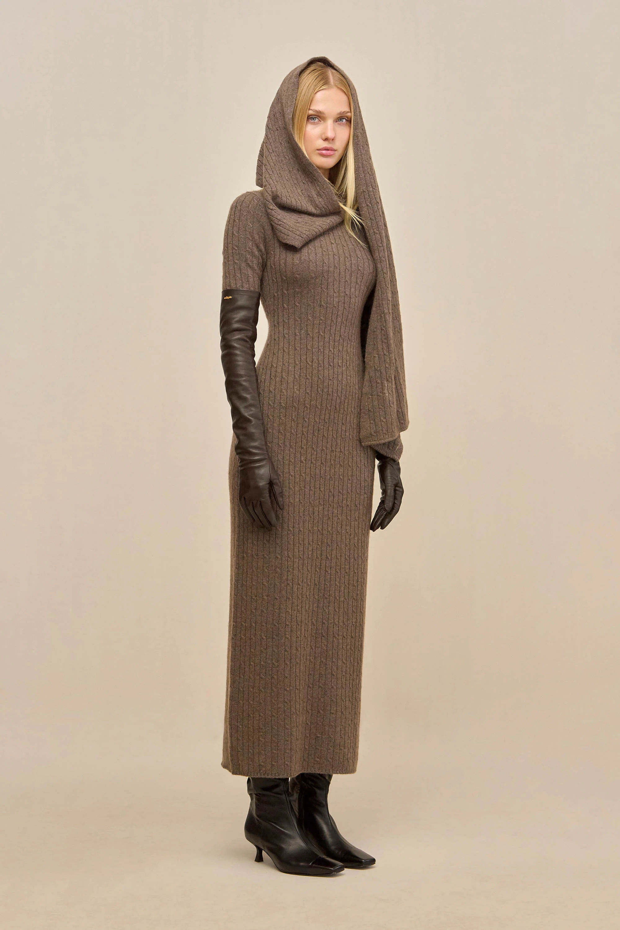 NATACHA DRESS - OTTER - Image 4