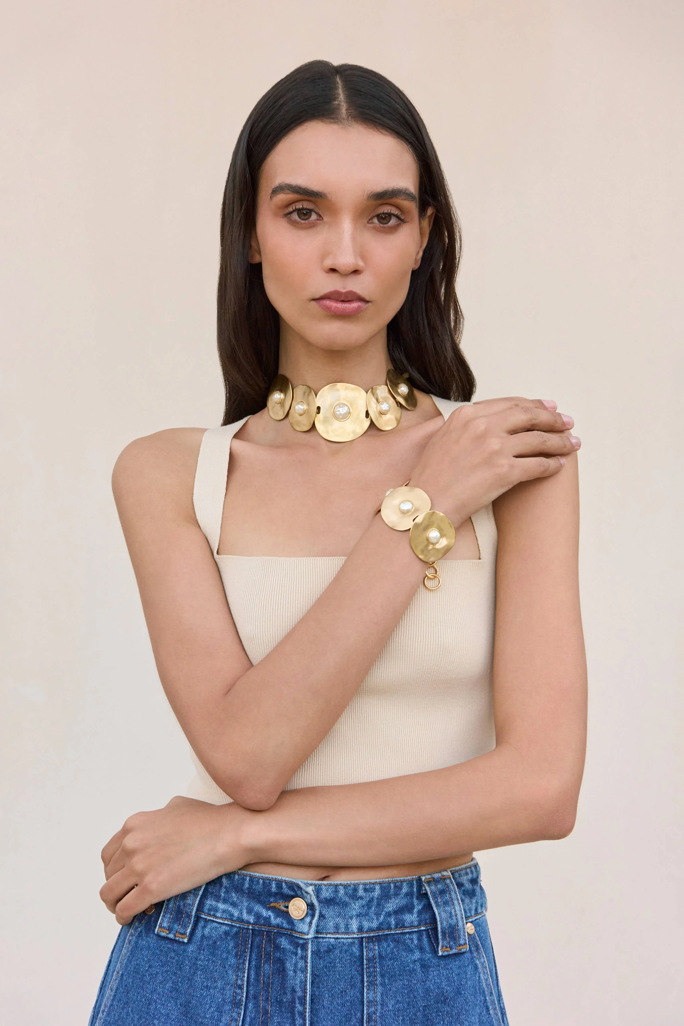 NOELY BRACELET - PEARL MULTI - Image 3
