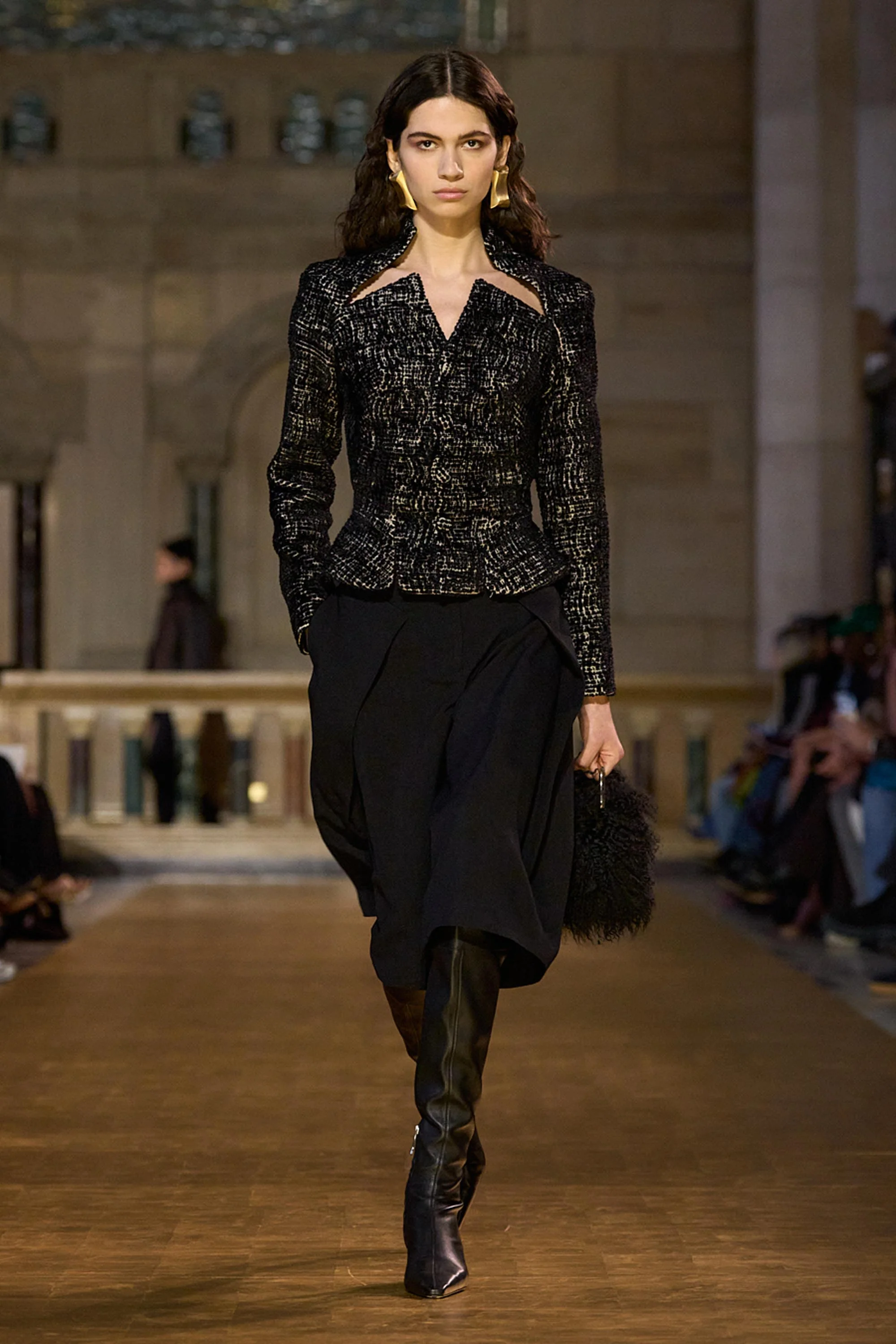 NOUVEAU JACKET - BLACK MULTI