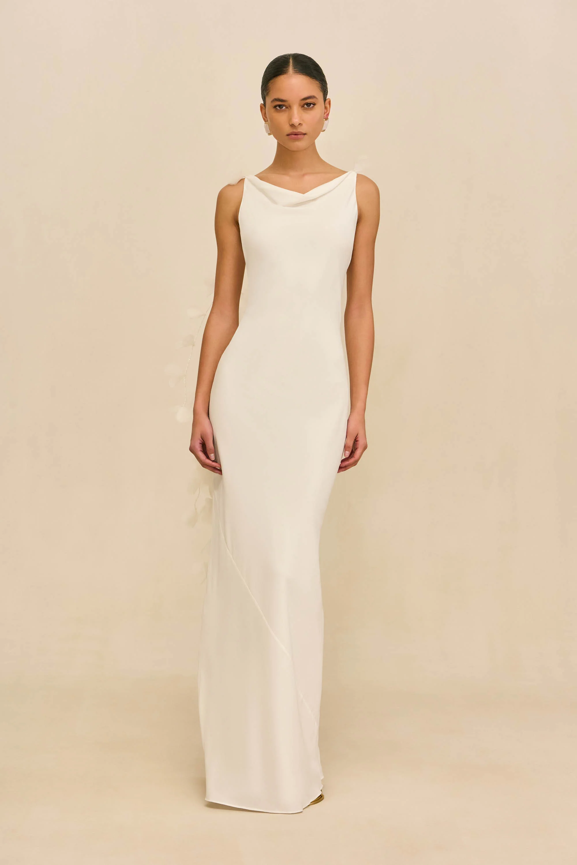 NYMERIA GOWN - OFF WHITE - Image 3
