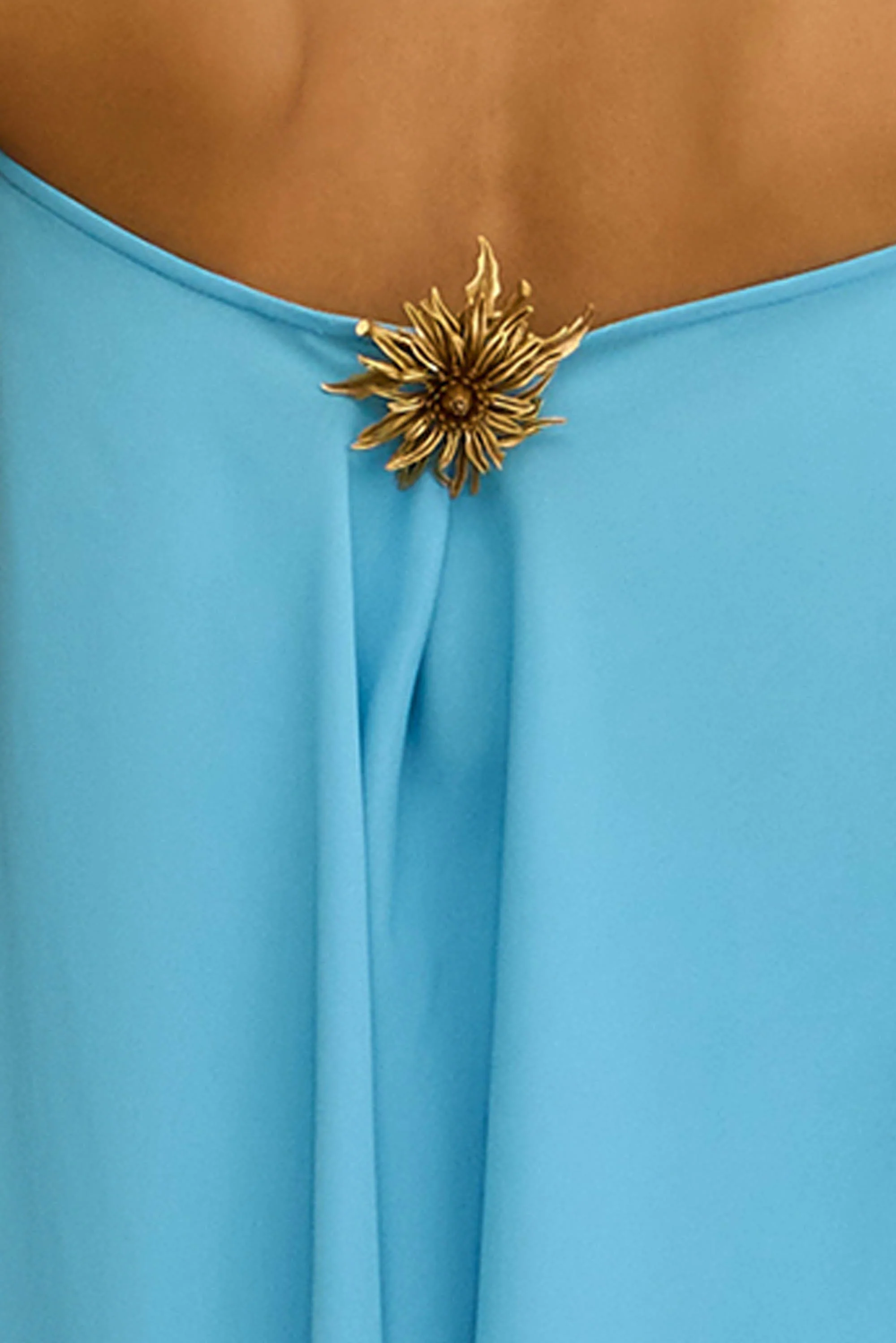 OCTAVIA BROOCH - ANTIQUE BRASS - Image 2