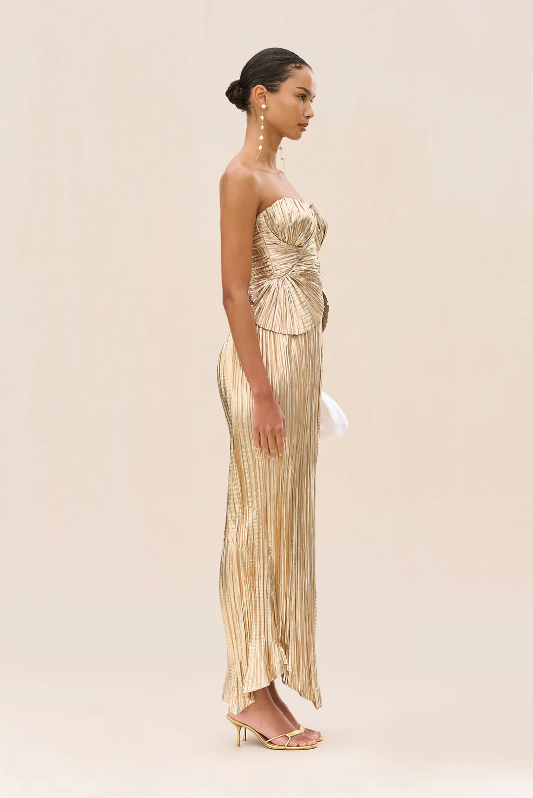 OMID SKIRT - GOLD - Image 4