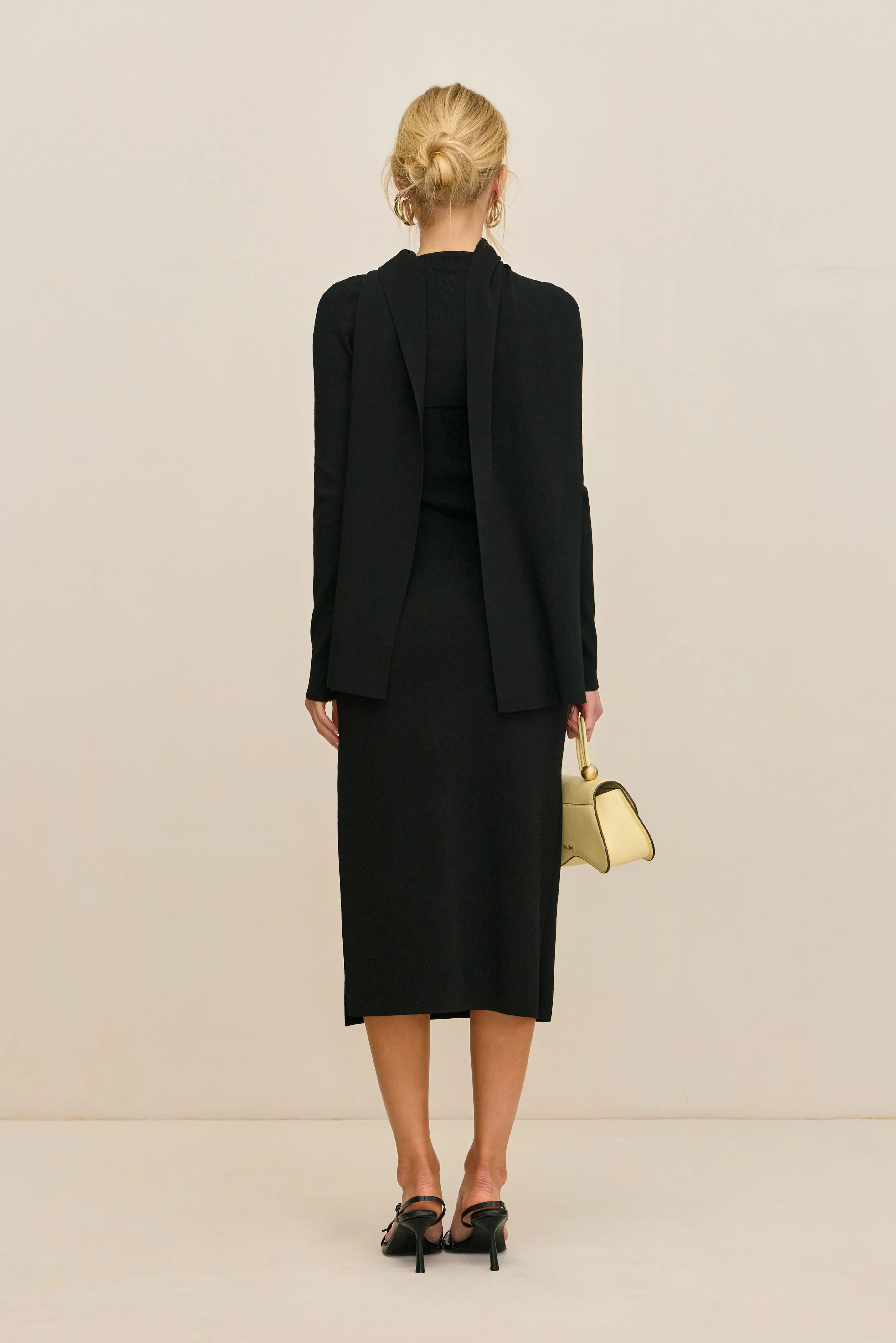 ONIA KNIT CARDIGAN - BLACK - Image 7
