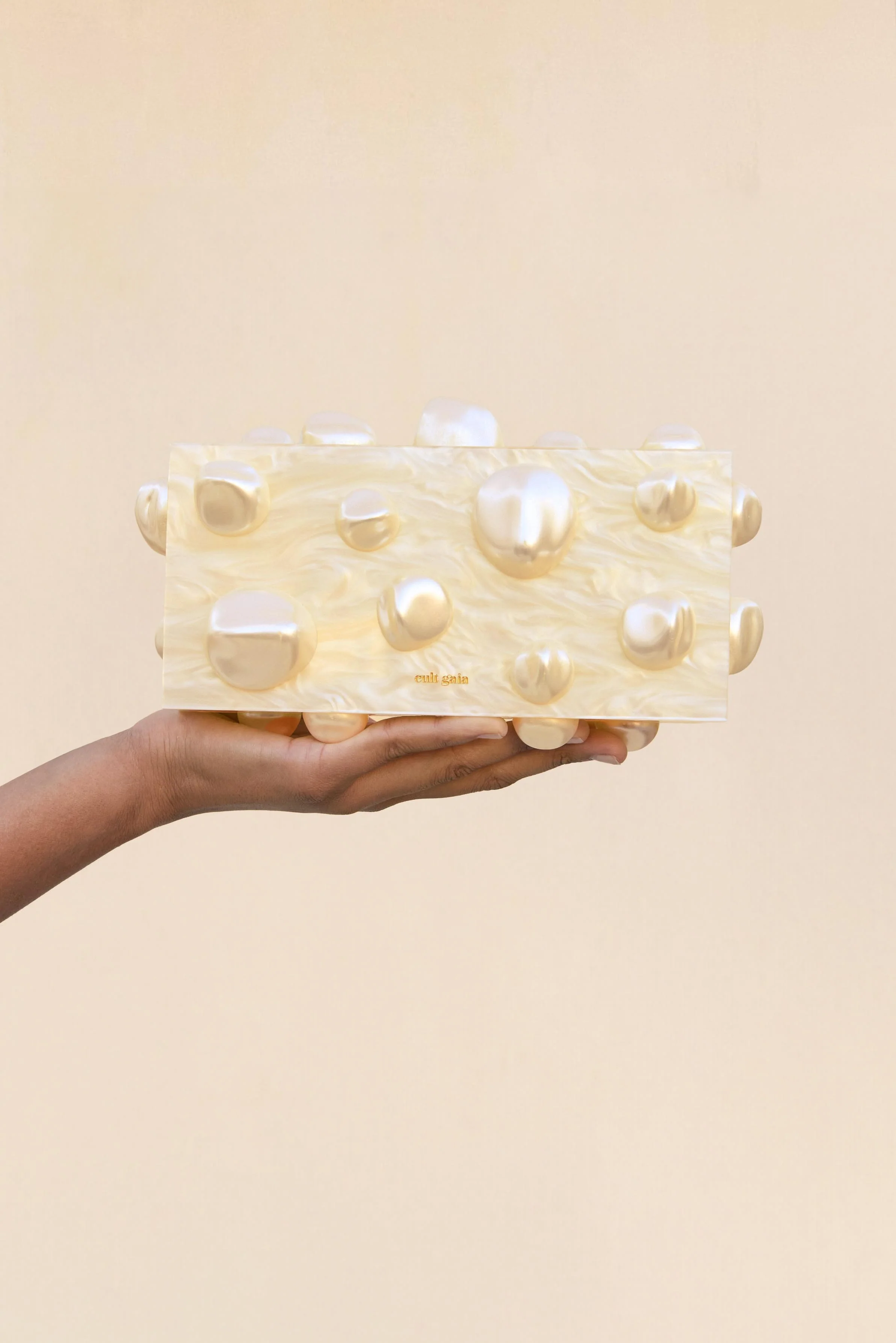 ORBS CLUTCH - IVORY - Image 2