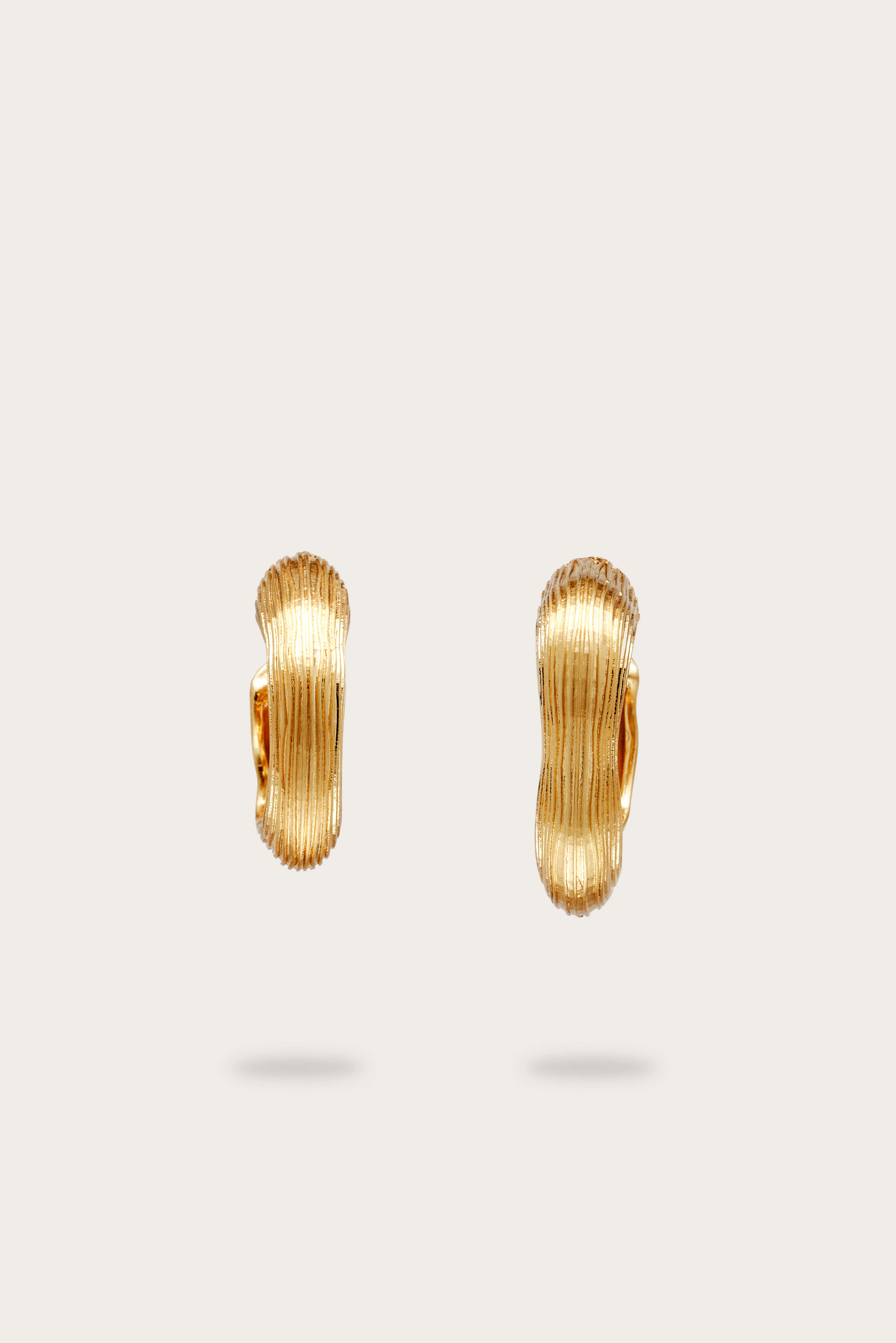 PALAIS EARRING - BRUSHED BRASS - Image 4