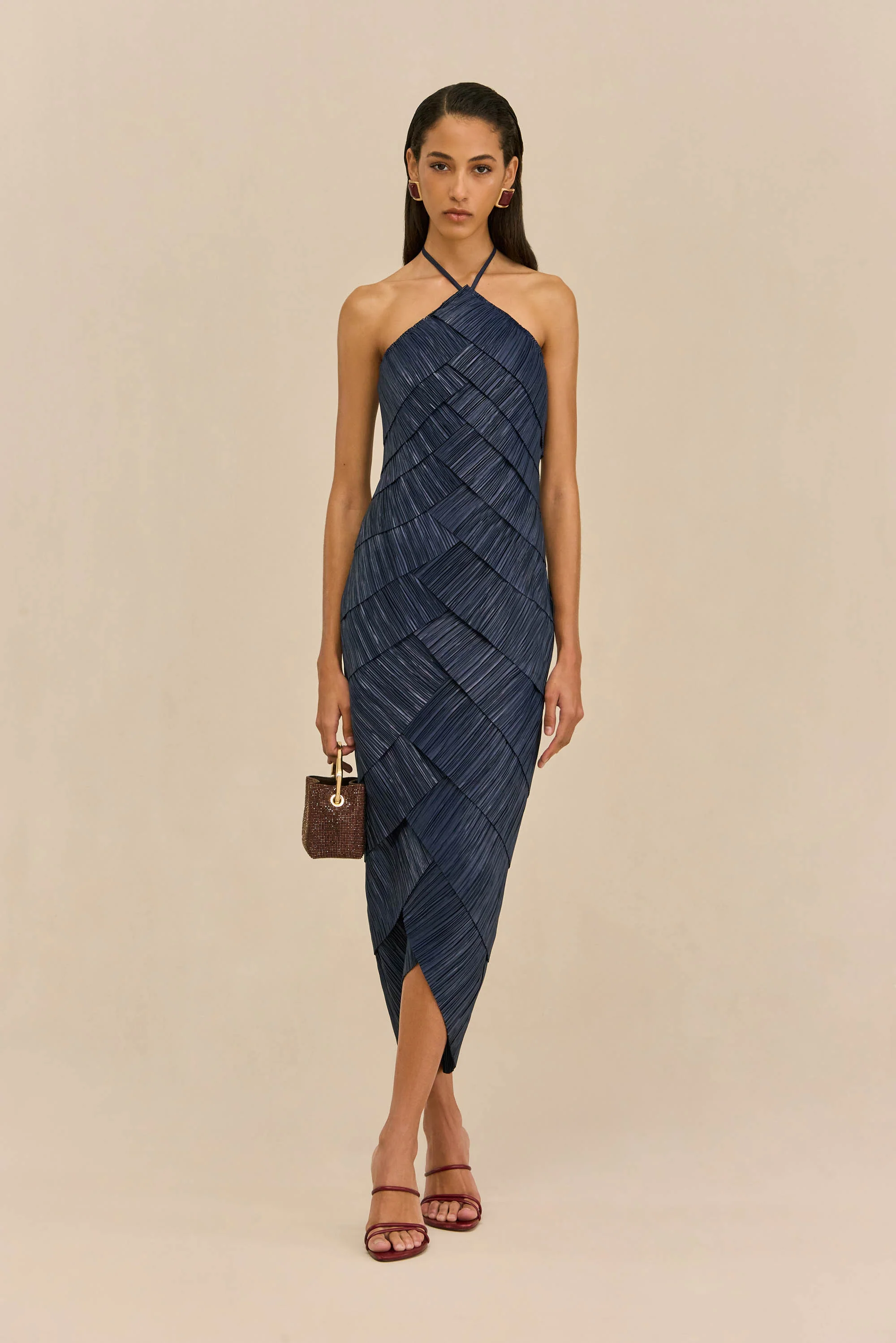 PATRIZIA DRESS - DEEP LAKE - Image 3