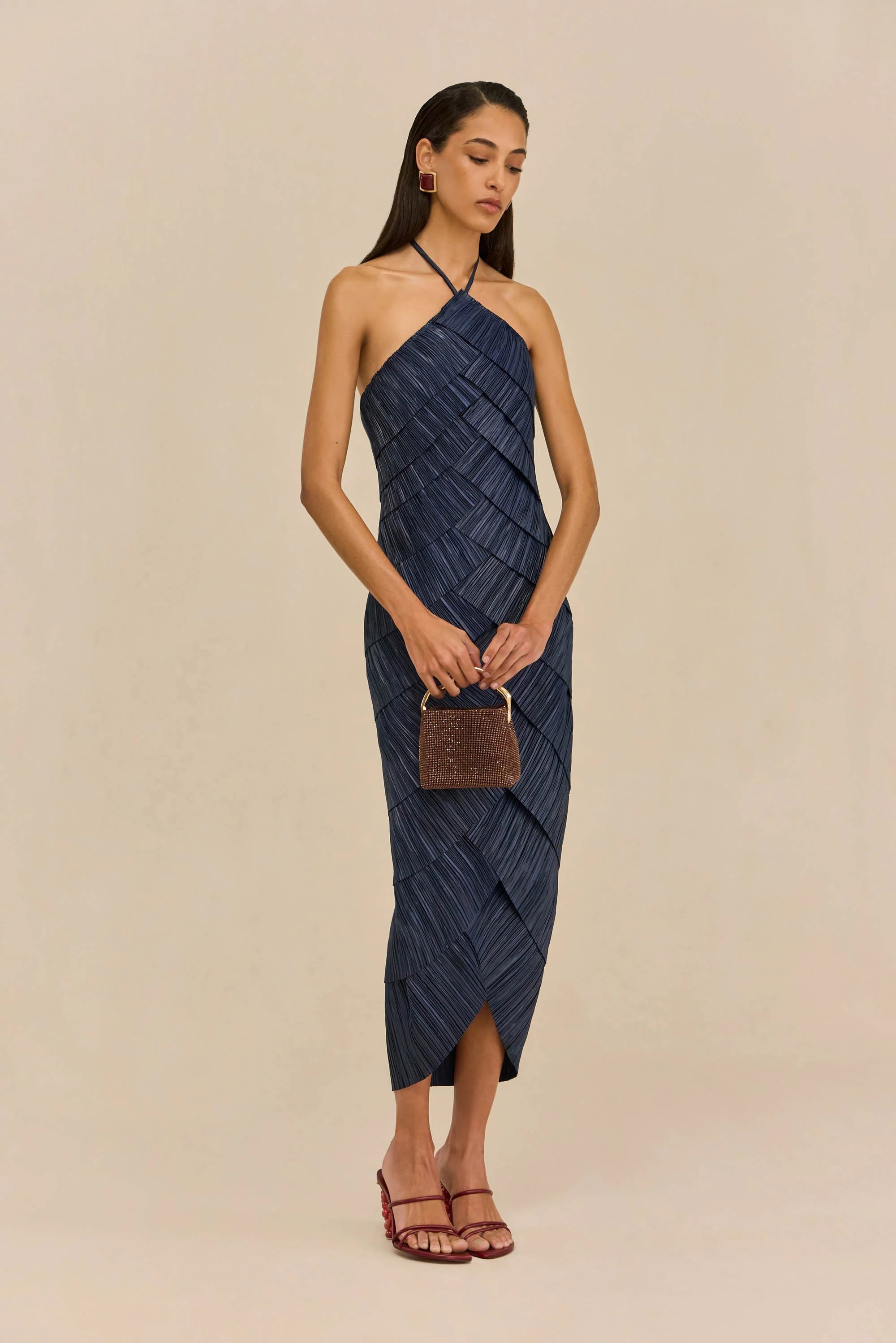 PATRIZIA DRESS - DEEP LAKE - Image 5