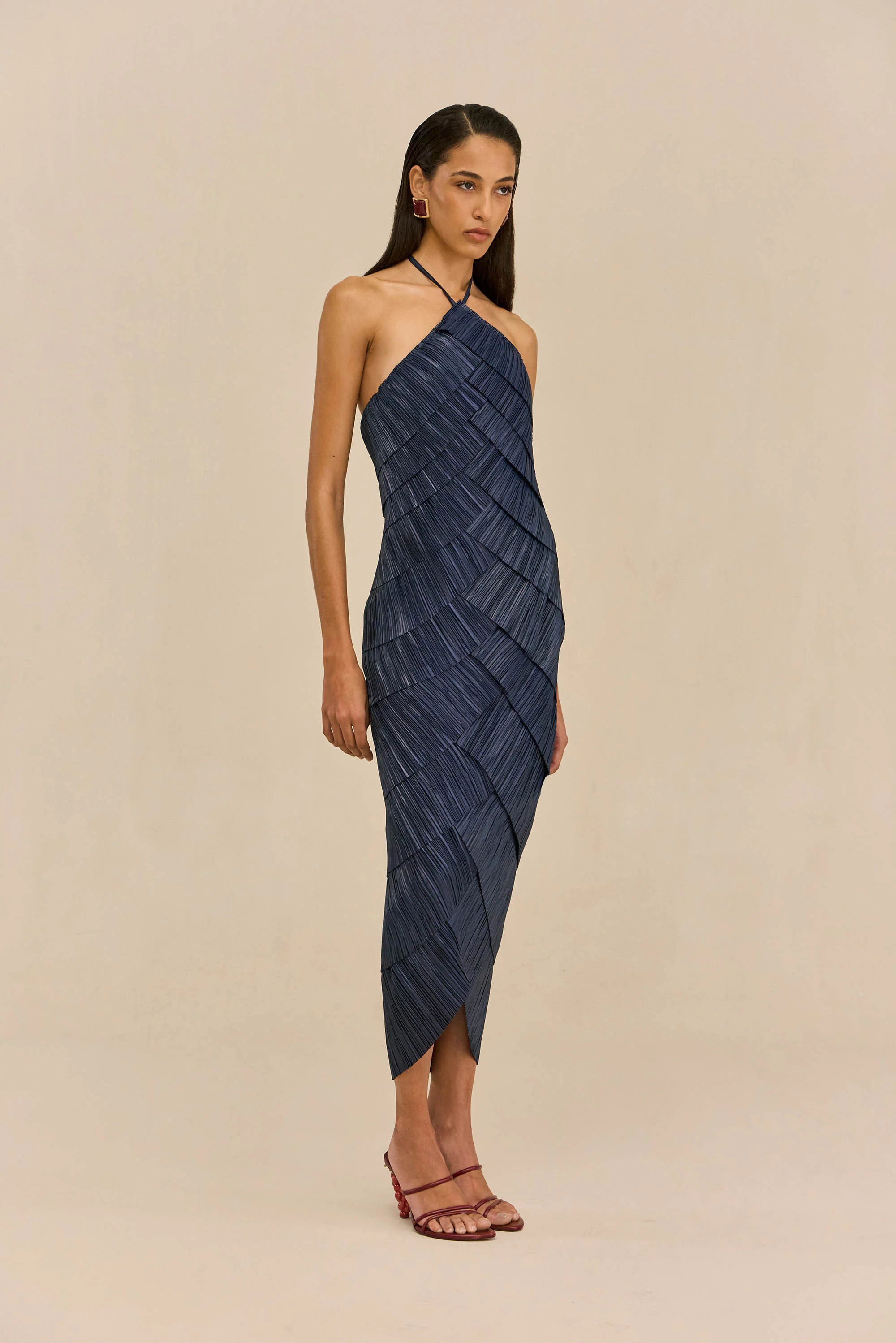PATRIZIA DRESS - DEEP LAKE - Image 6