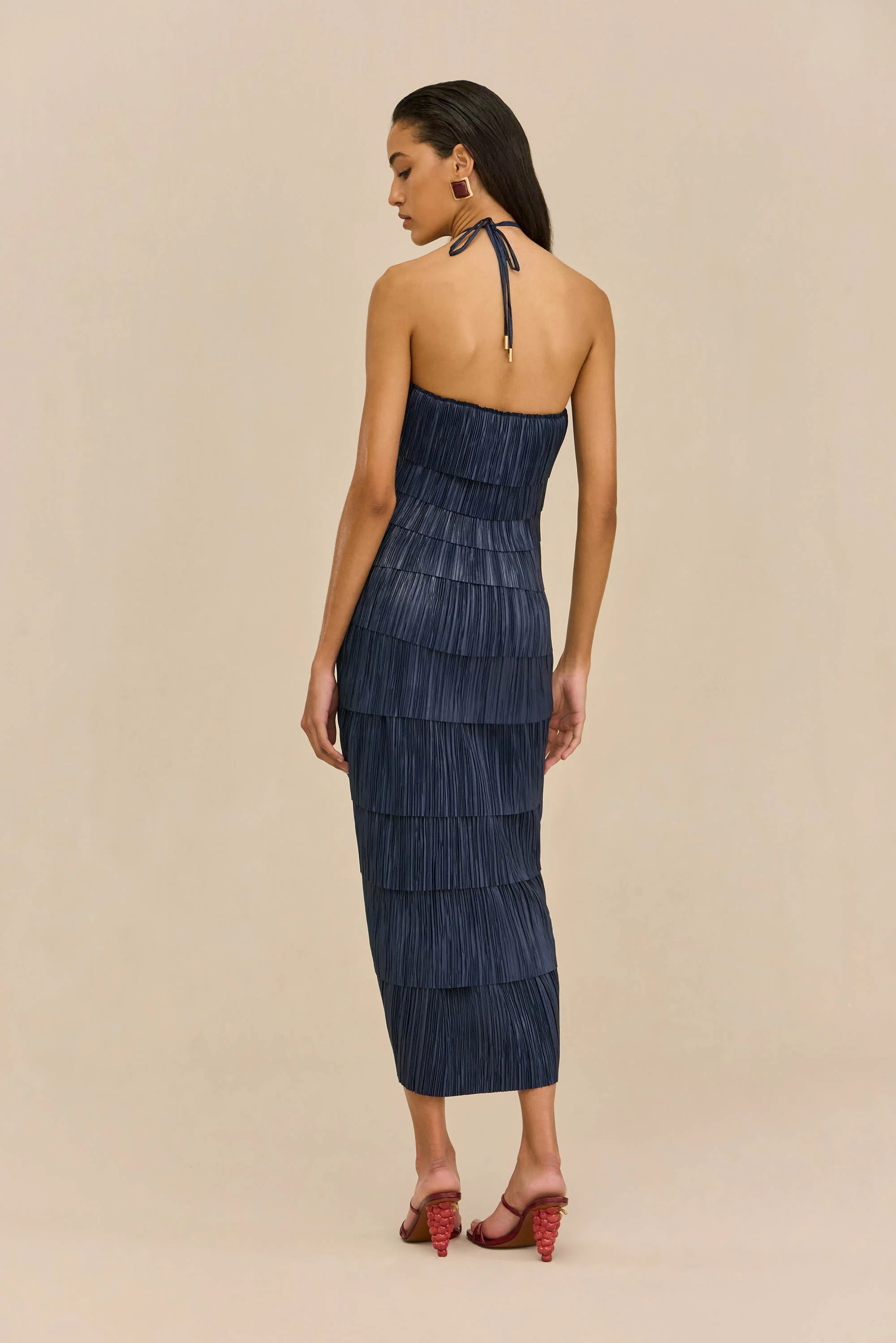 PATRIZIA DRESS - DEEP LAKE - Image 7