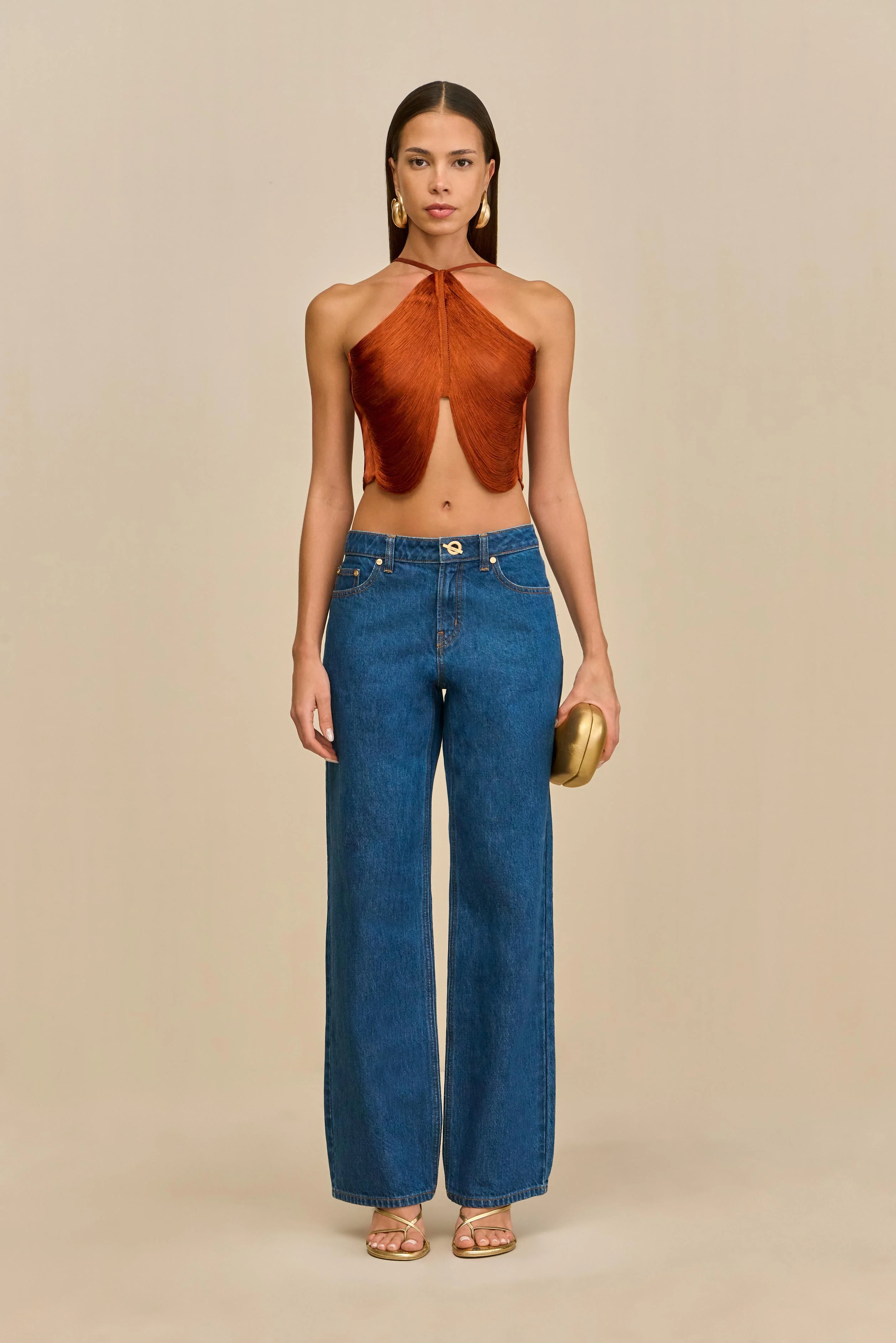 QUELLA TOP - BRONZE - Image 2