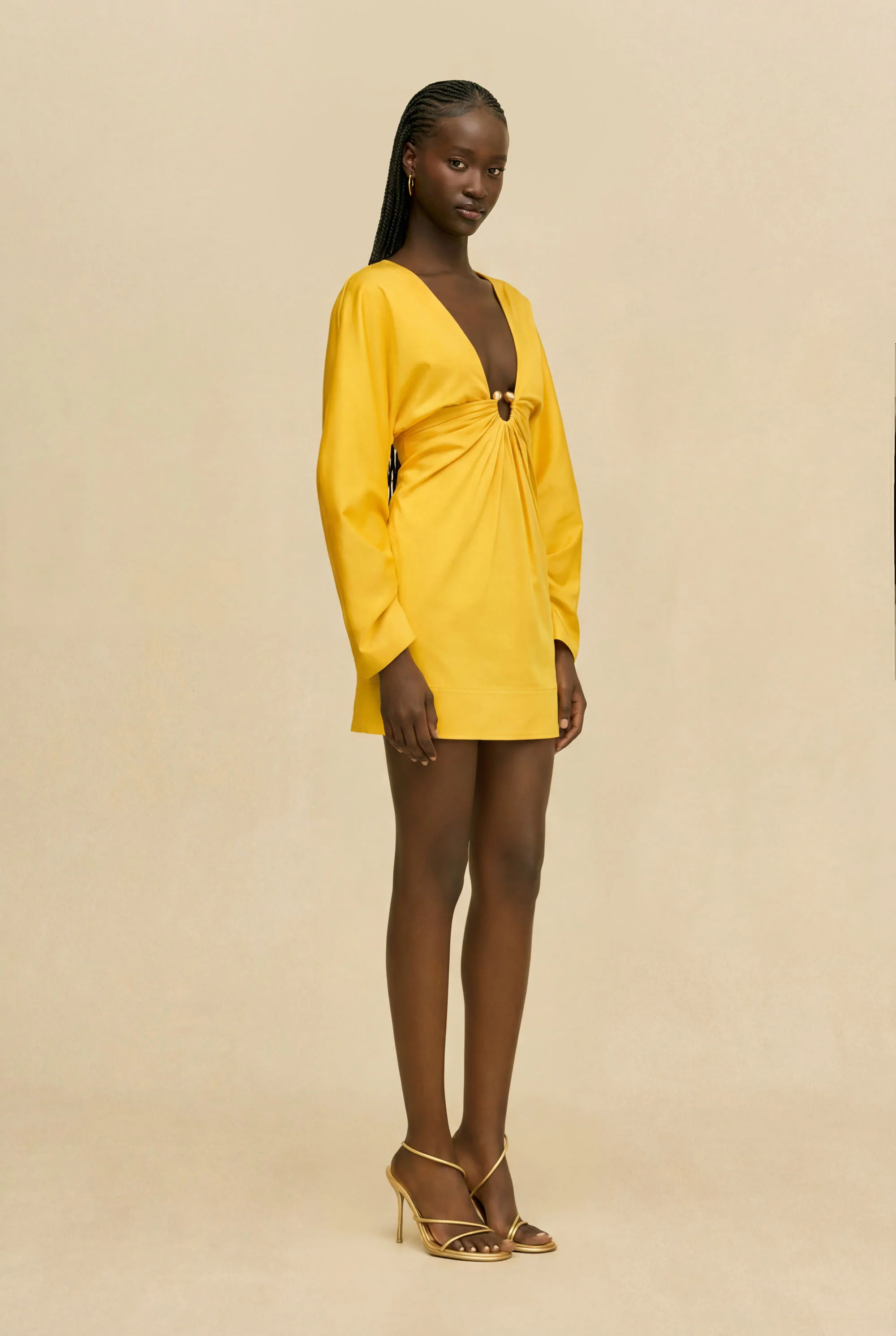 QUESTRA DRESS - MARIGOLD - Image 2