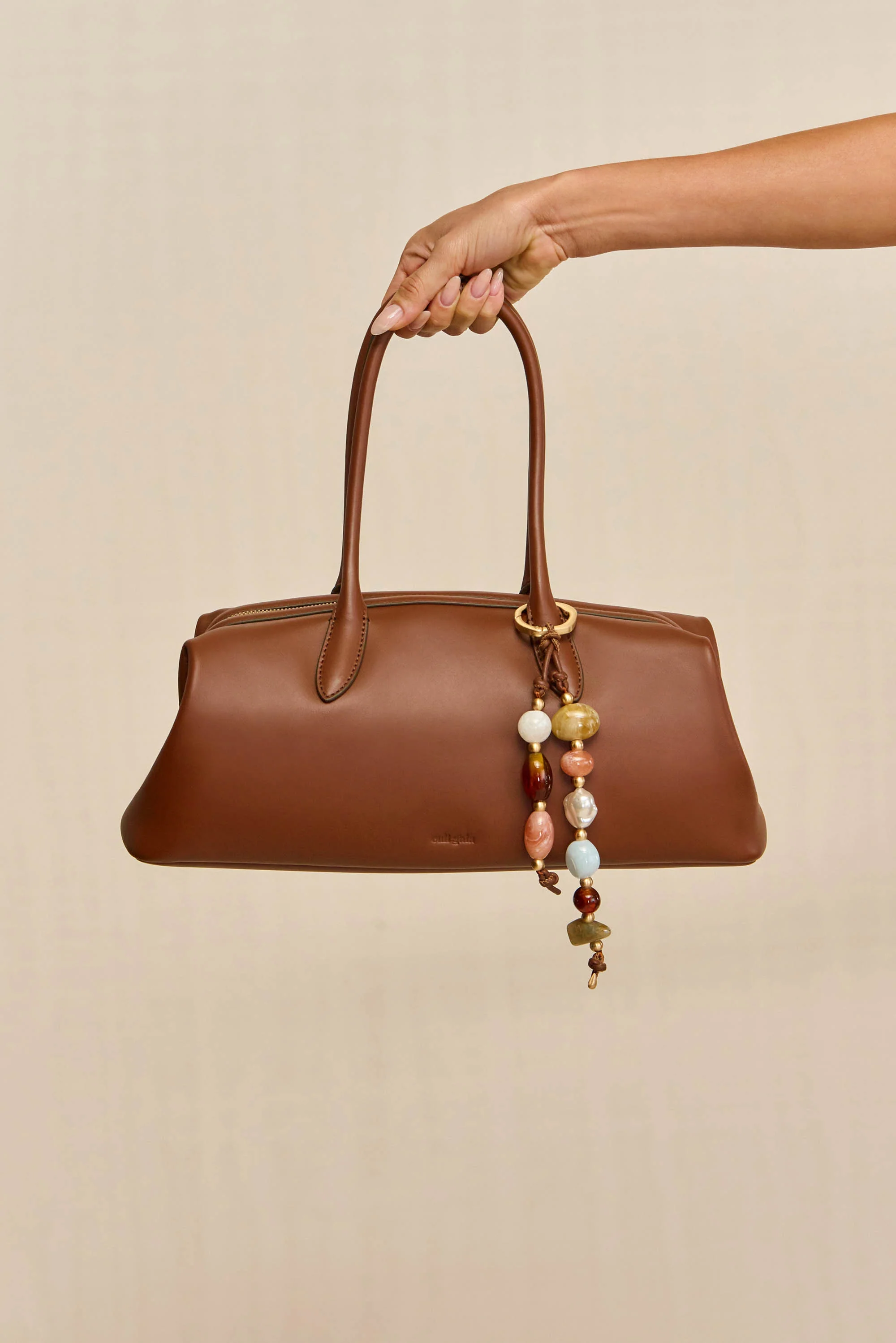 RAIA SATCHEL - SADDLE - Image 5