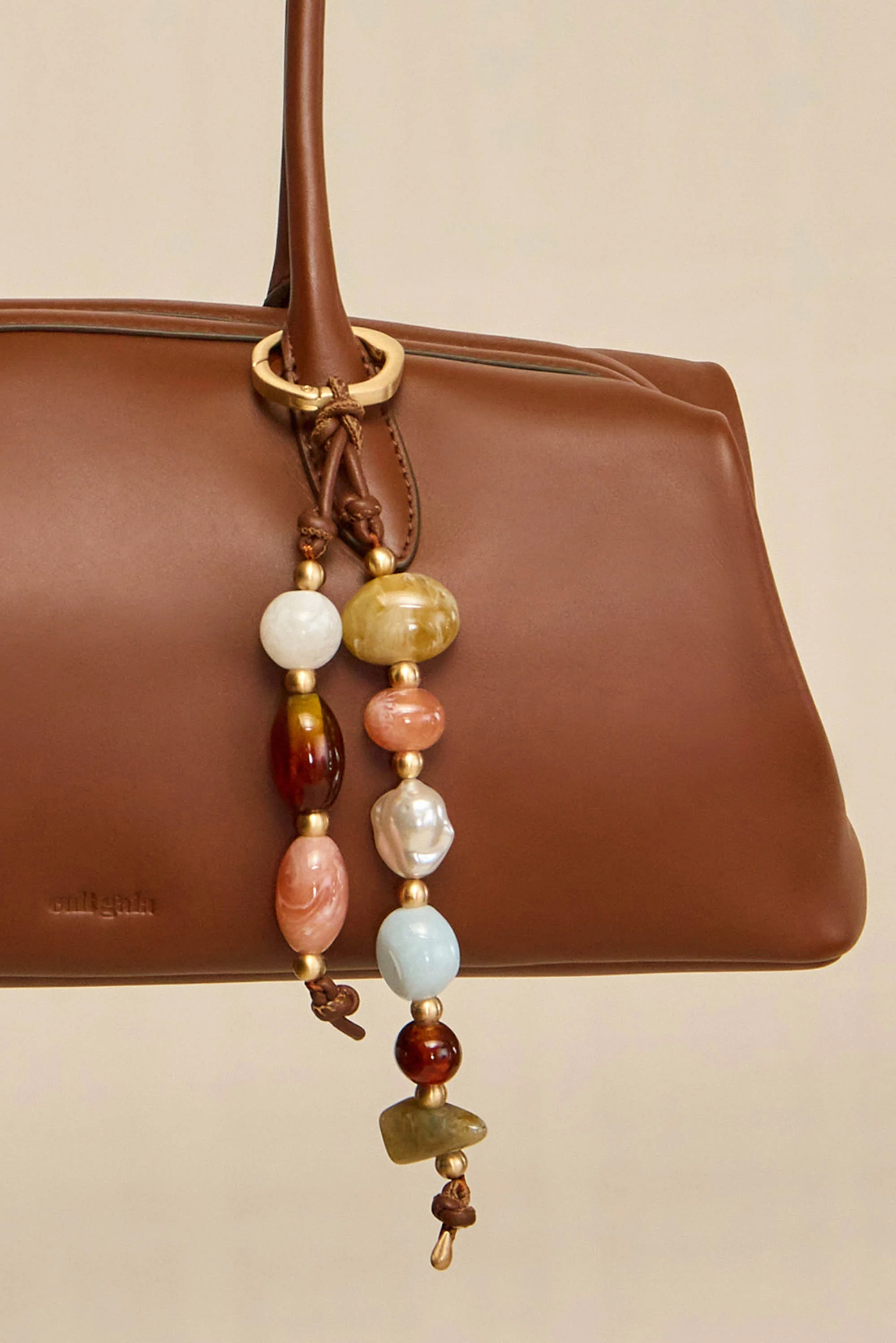 RAIA SATCHEL - SADDLE - Image 6