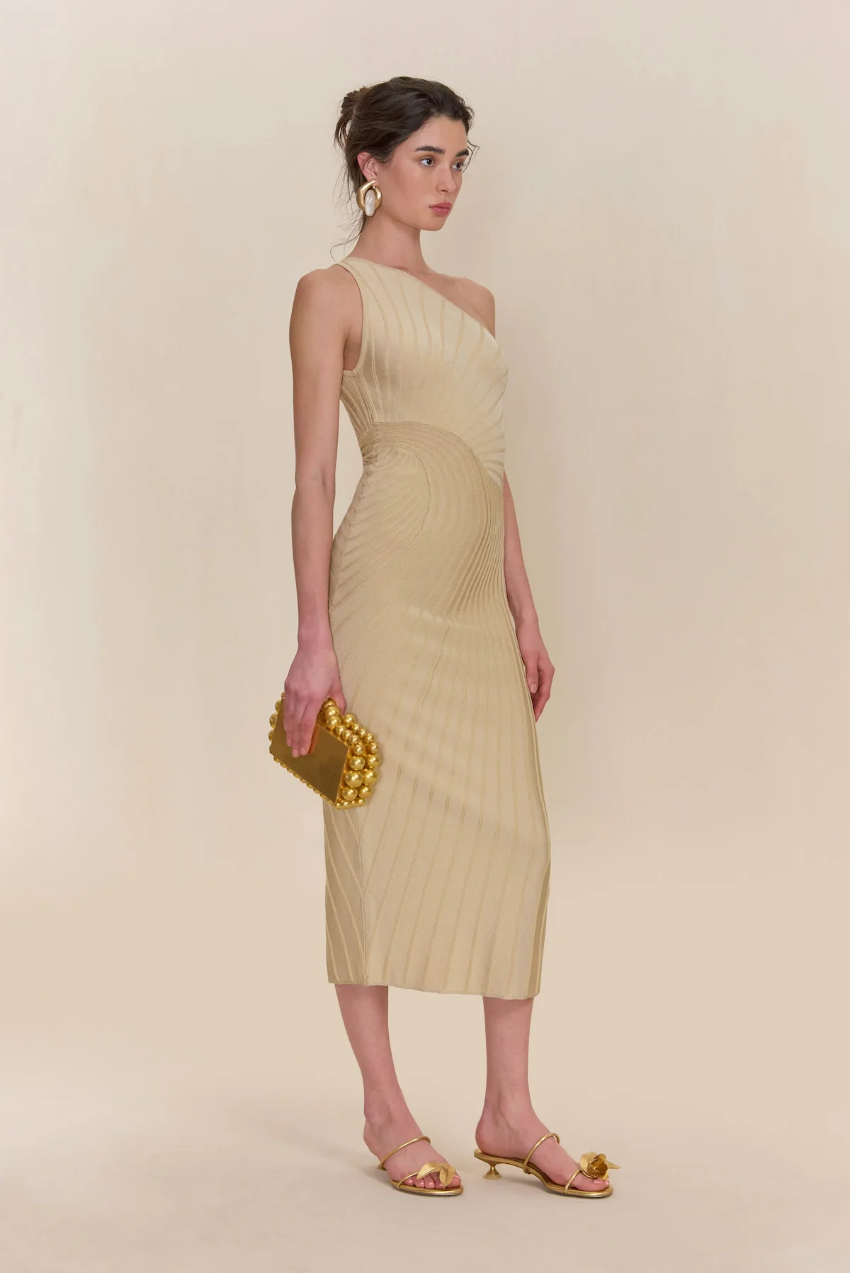 RAITH KNIT DRESS - BEACH - Image 3