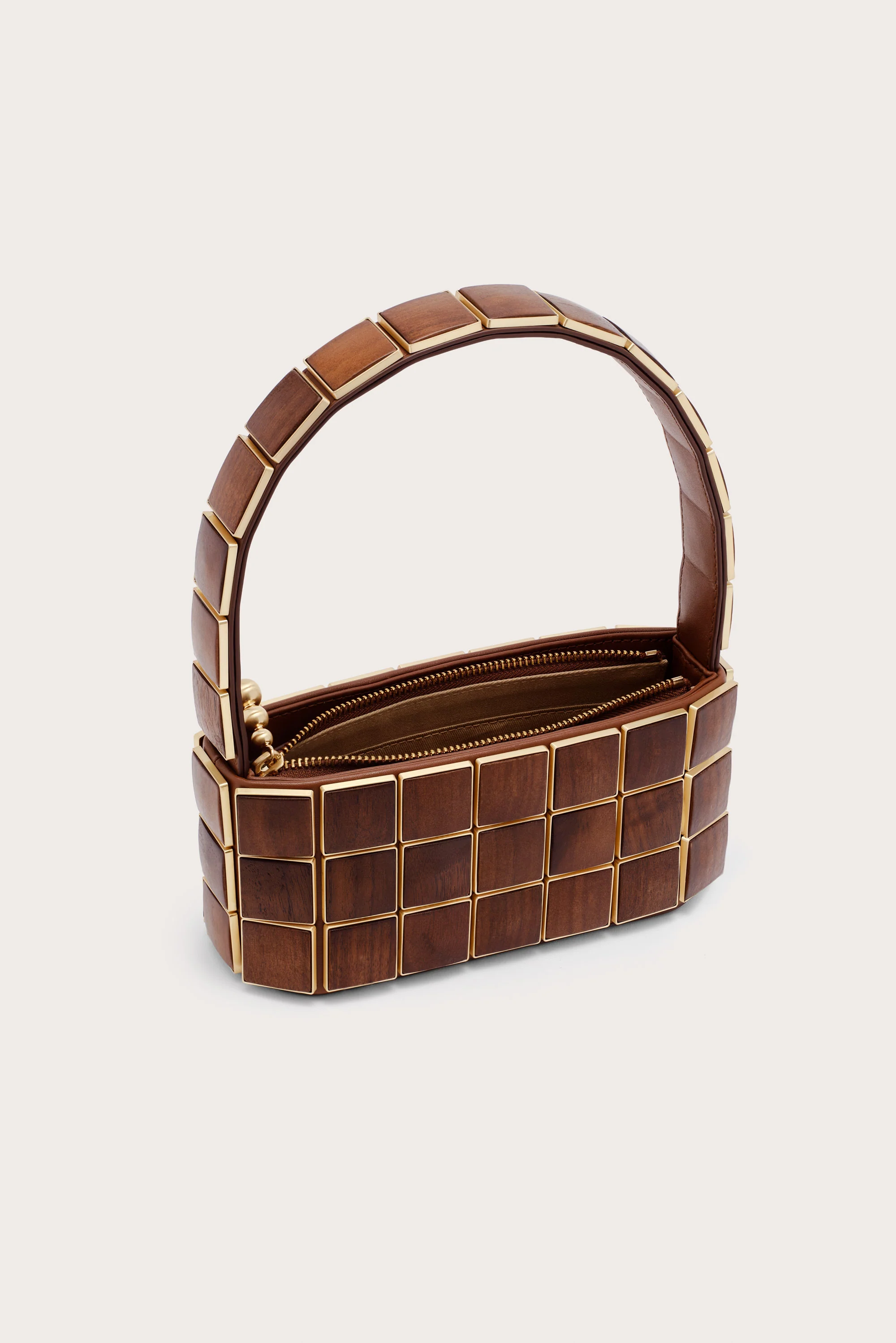 ROMY SHOULDER BAG - WALNUT - Image 4