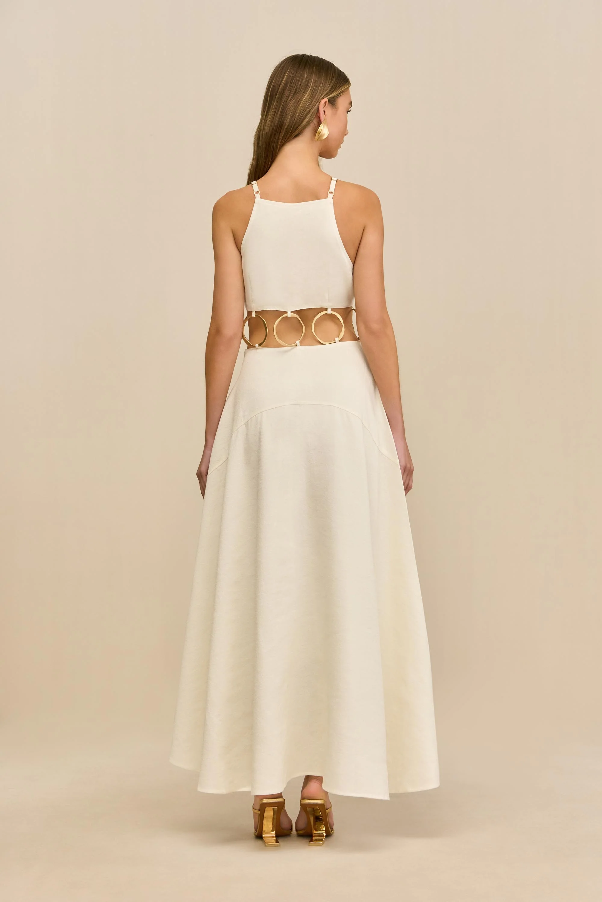 RORY DRESS - OFF WHITE - Image 2