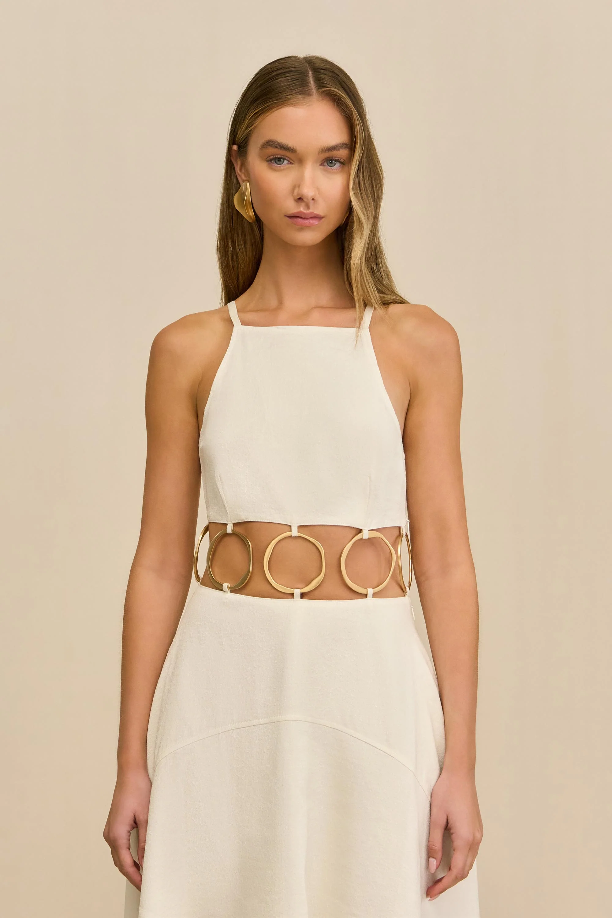 RORY DRESS - OFF WHITE - Image 6