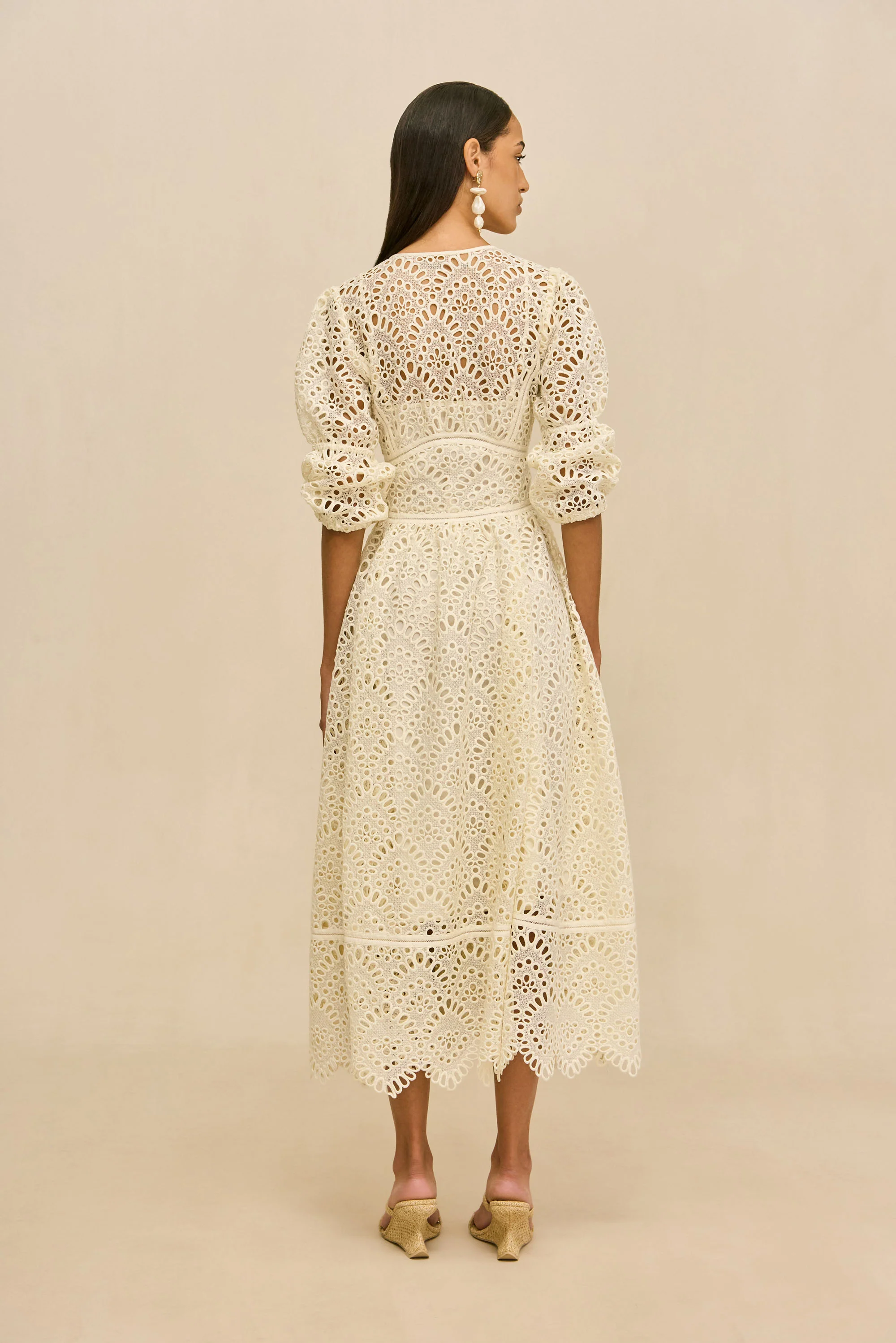 ROSALIND DRESS - OFF WHITE - Image 6
