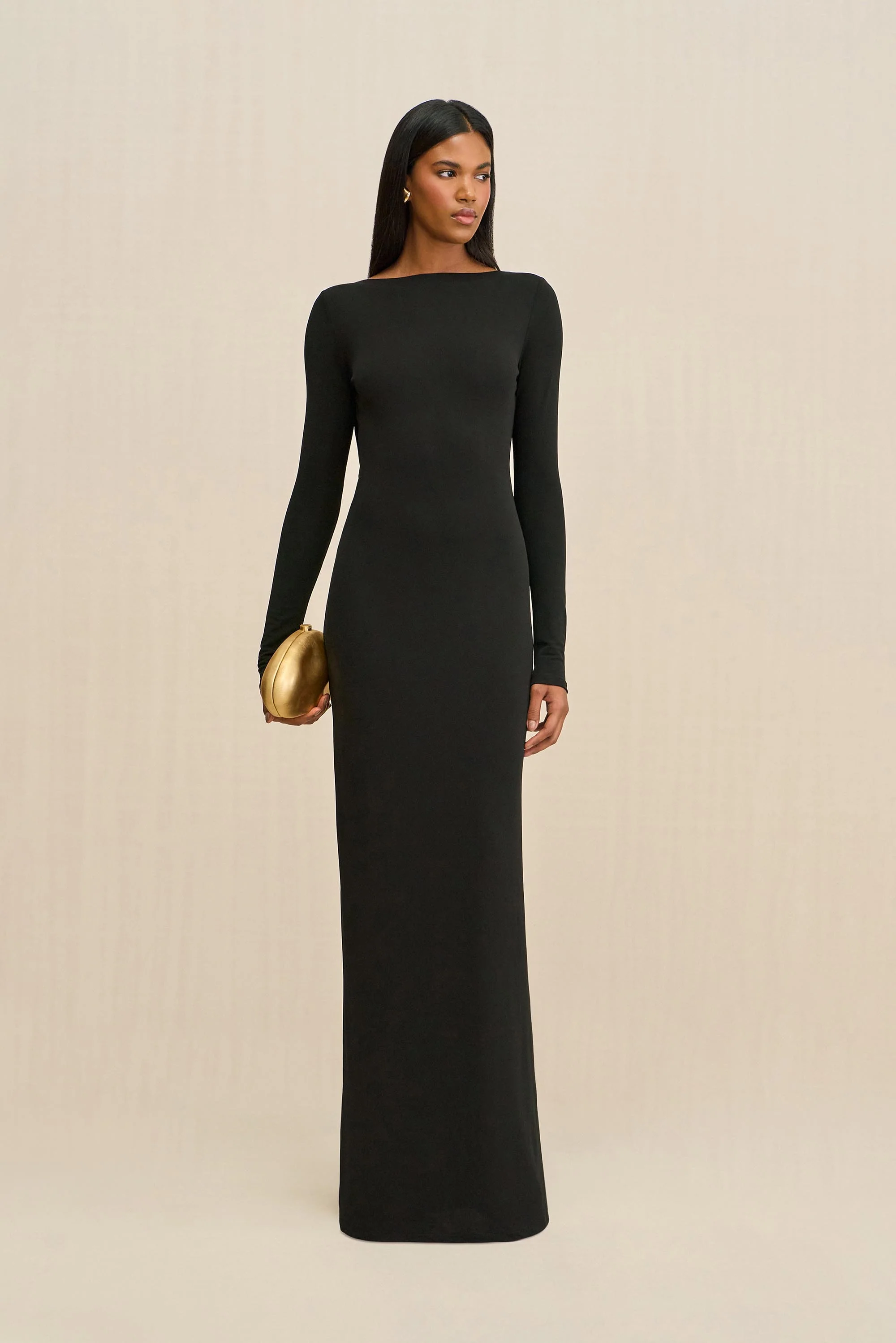 ROZALIA GOWN - BLACK - Image 2